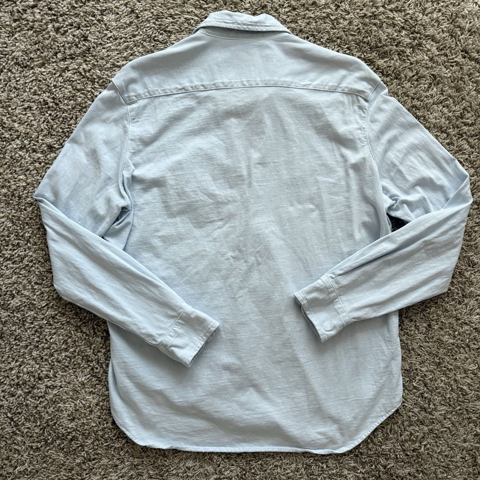 Frank & Eileen Frank & Eileen Button Up Shirt Light Blue Cotton LabeileenHJ Size M / US 6-8 / IT 42-44 - 4 Thumbnail