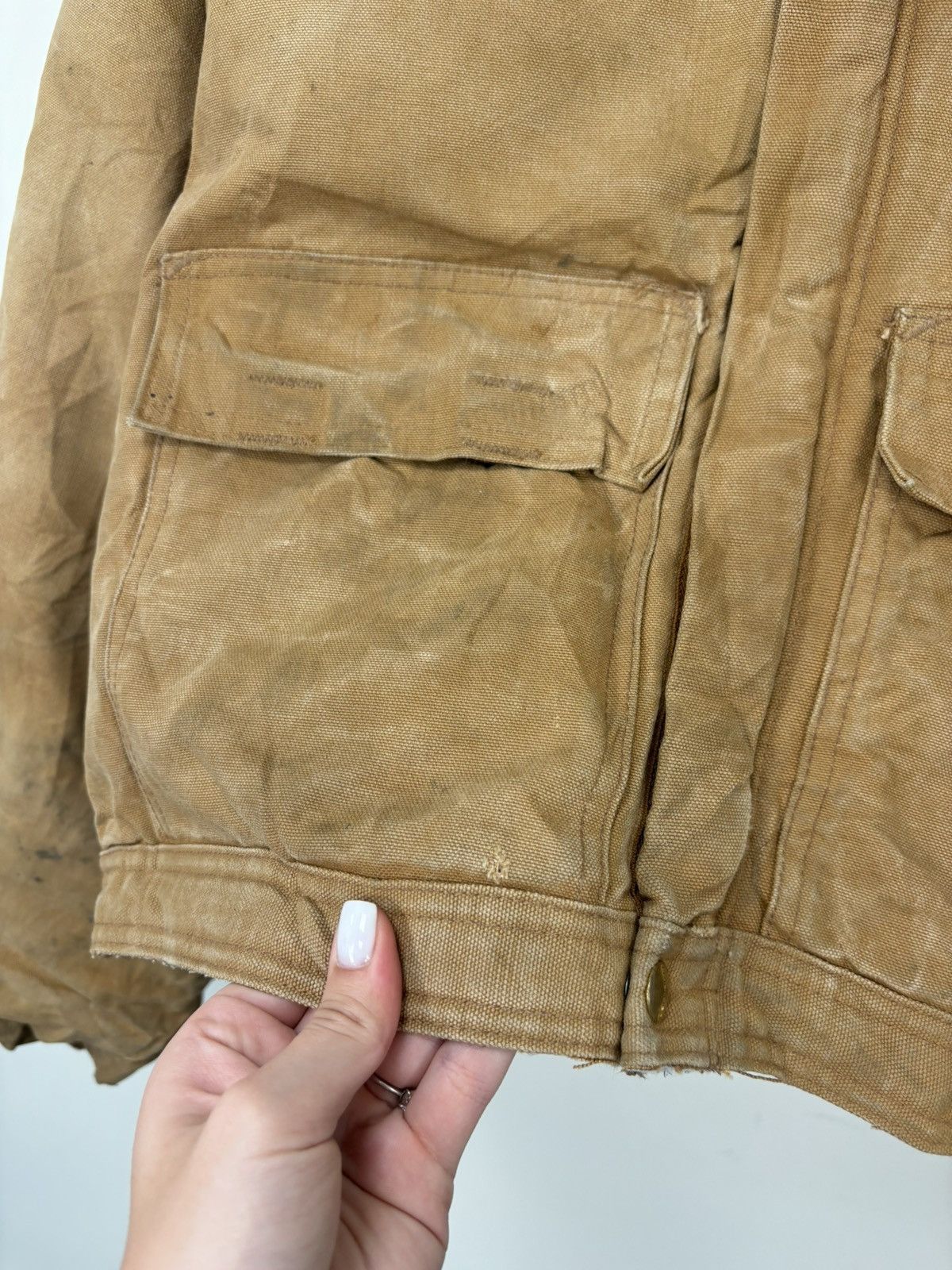 Carhartt Vintage Carhartt Made In Usa Y2K Hype Boxy Cropped Jacket Size US M / EU 48-50 / 2 - 10 Thumbnail