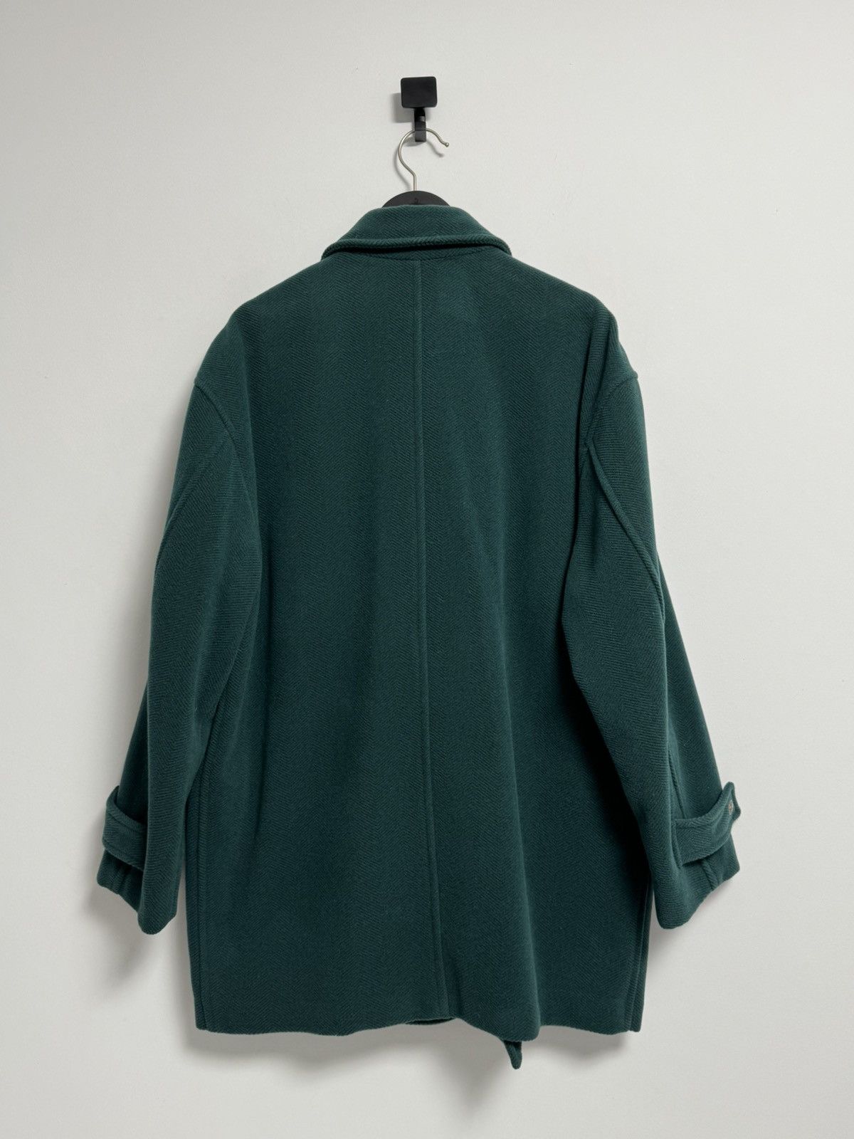 Versace Versace Coat Men’s Green Wool Luxury Coats Size US L / EU 52-54 / 3 - 20 Thumbnail