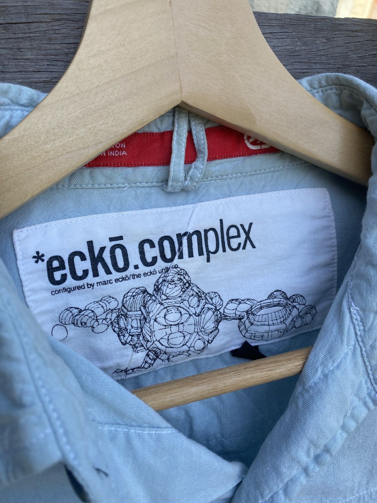 Other Ecko Unltd. Complex Embroidered Long Sleeve Button-Up Shirt Size US M / EU 48-50 / 2 - 9 Thumbnail
