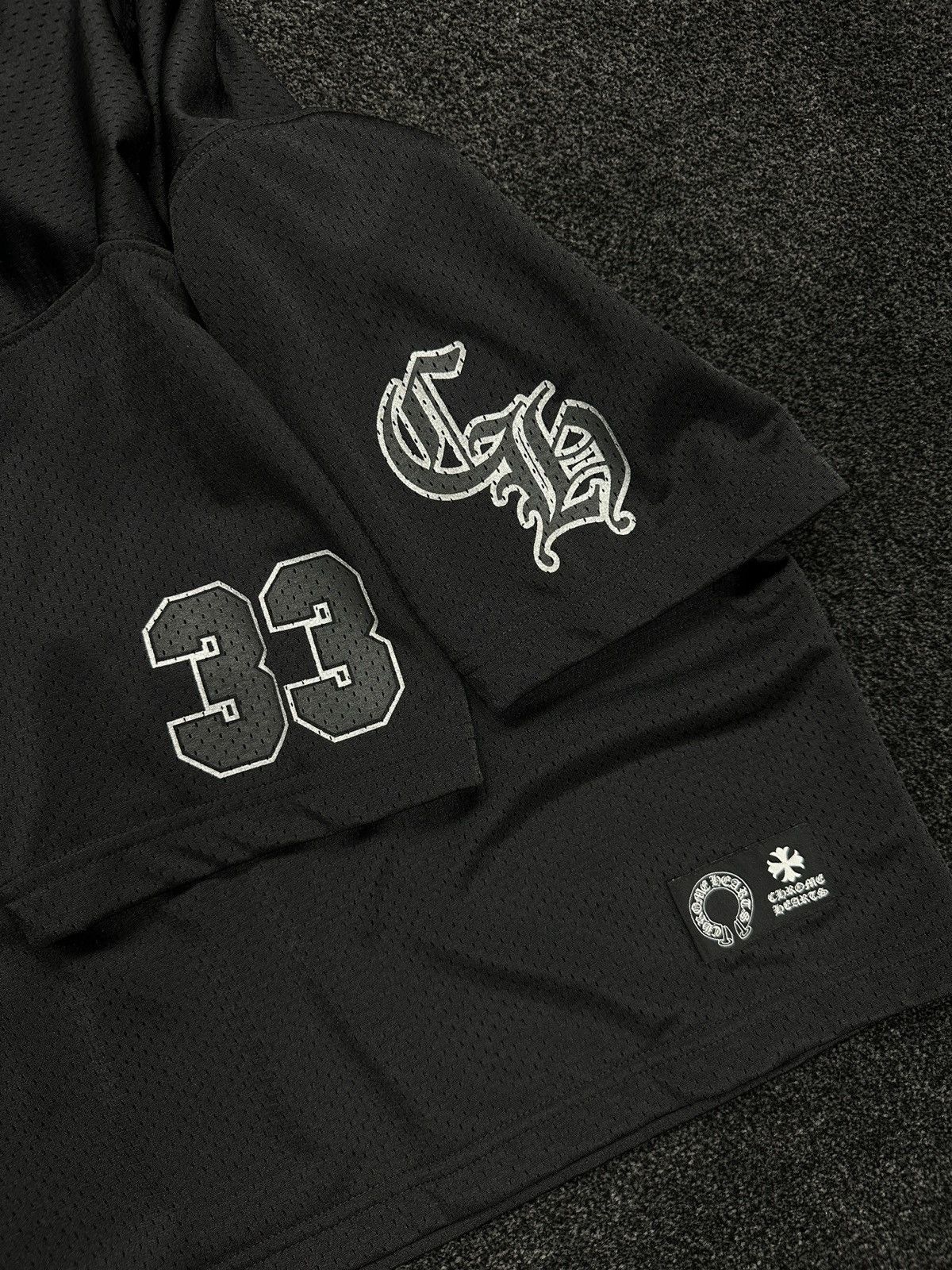 Chrome Hearts Chrome Hearts Warm Up CH Short Sleeve Jersey Black Small Size US S / EU 44-46 / 1 - 3 Thumbnail