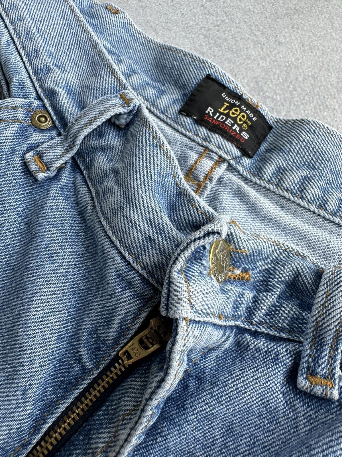 Lee Vintage Lee Riders Sanforized Rare Baggy Jeans Sz 38 x 34 Size US 38 / EU 54 - 6 Thumbnail