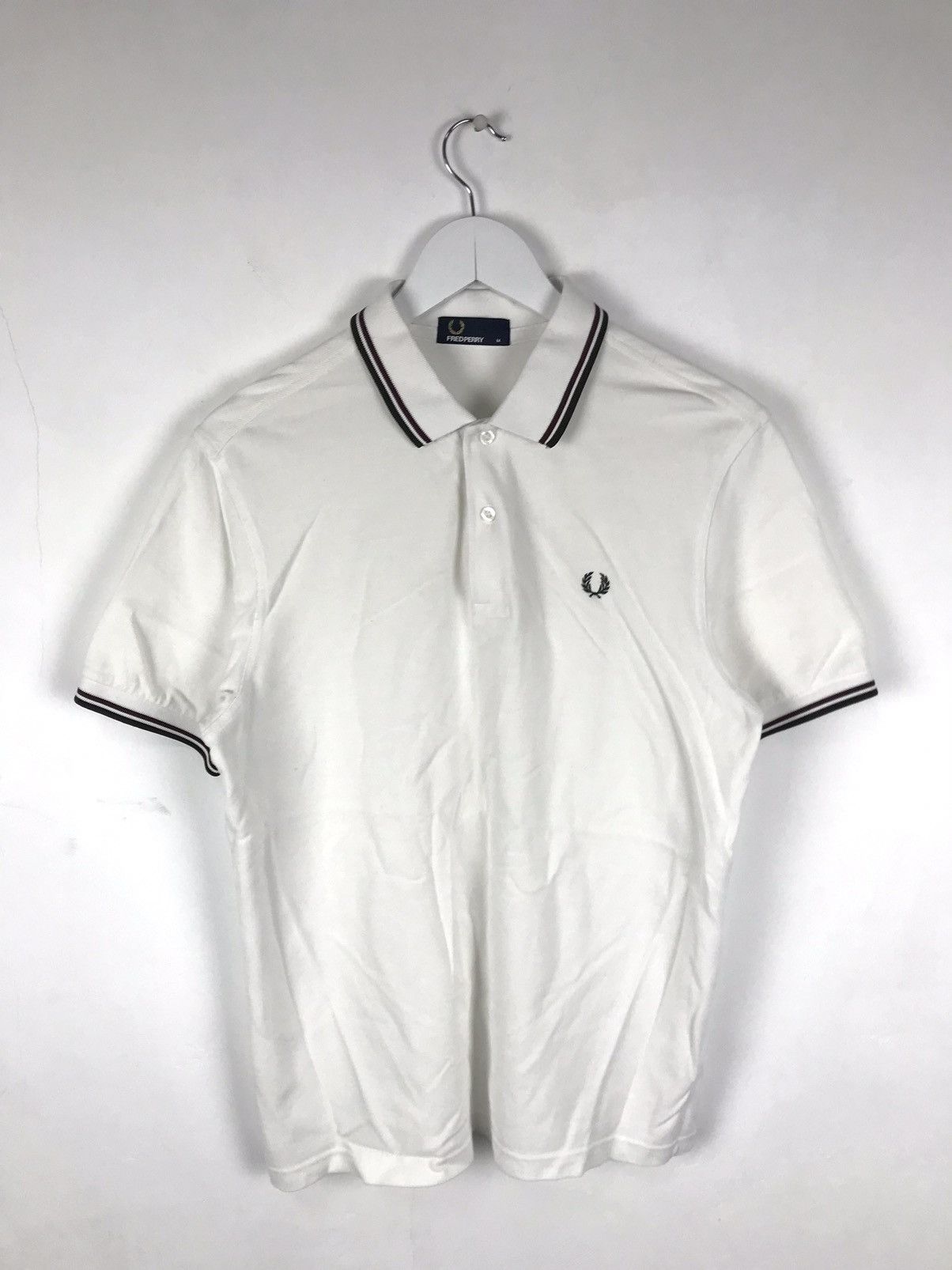 Fred Perry Men’s M/50,Fred Perry Classic Casual Twin Stripes Polo,Shirt Size US M / EU 48-50 / 2 - 1 Thumbnail