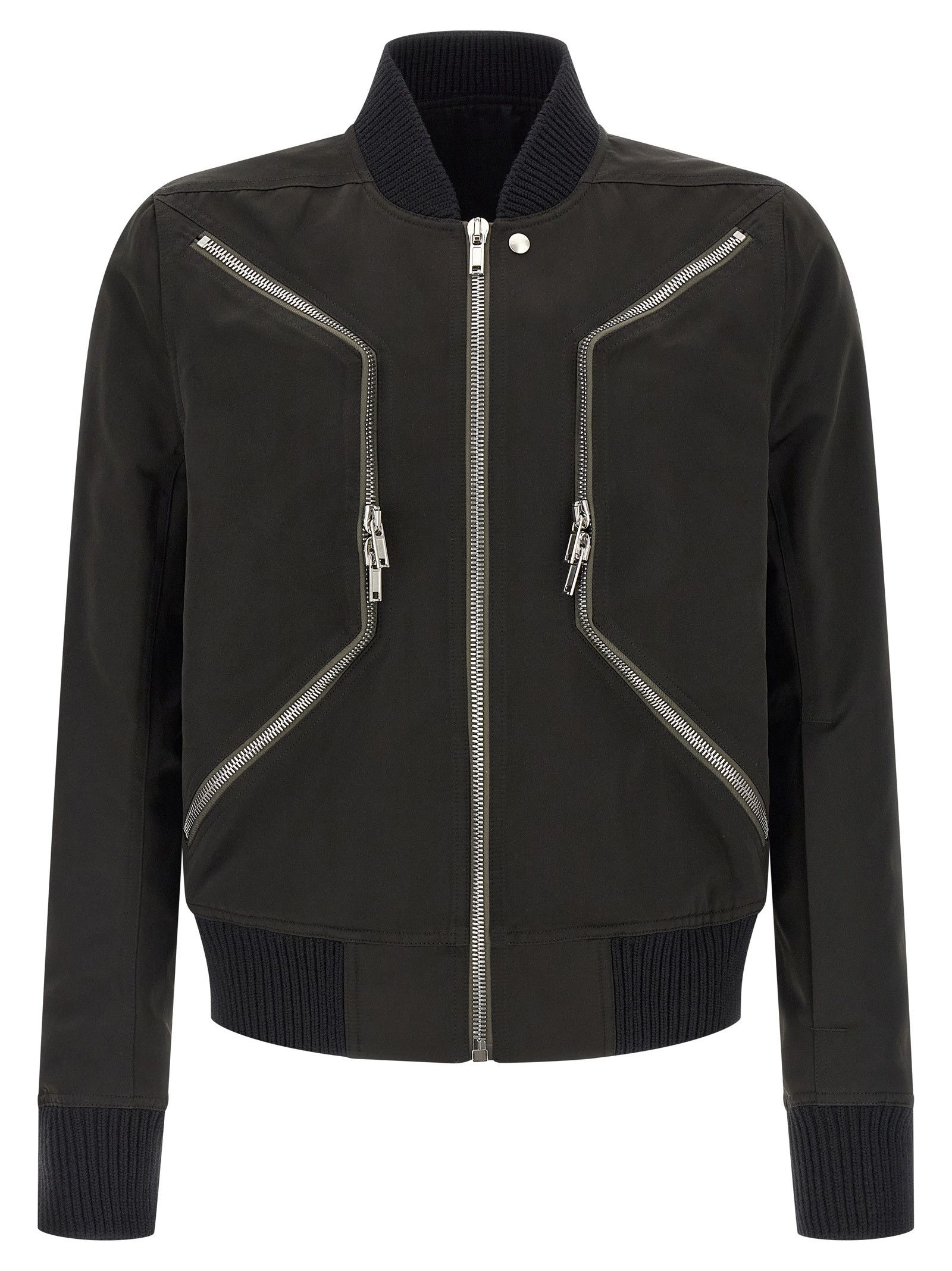 Rick Owens 'Heizer Flight' bomber jacket Size US XL / EU 56 / 4 - 1 Thumbnail