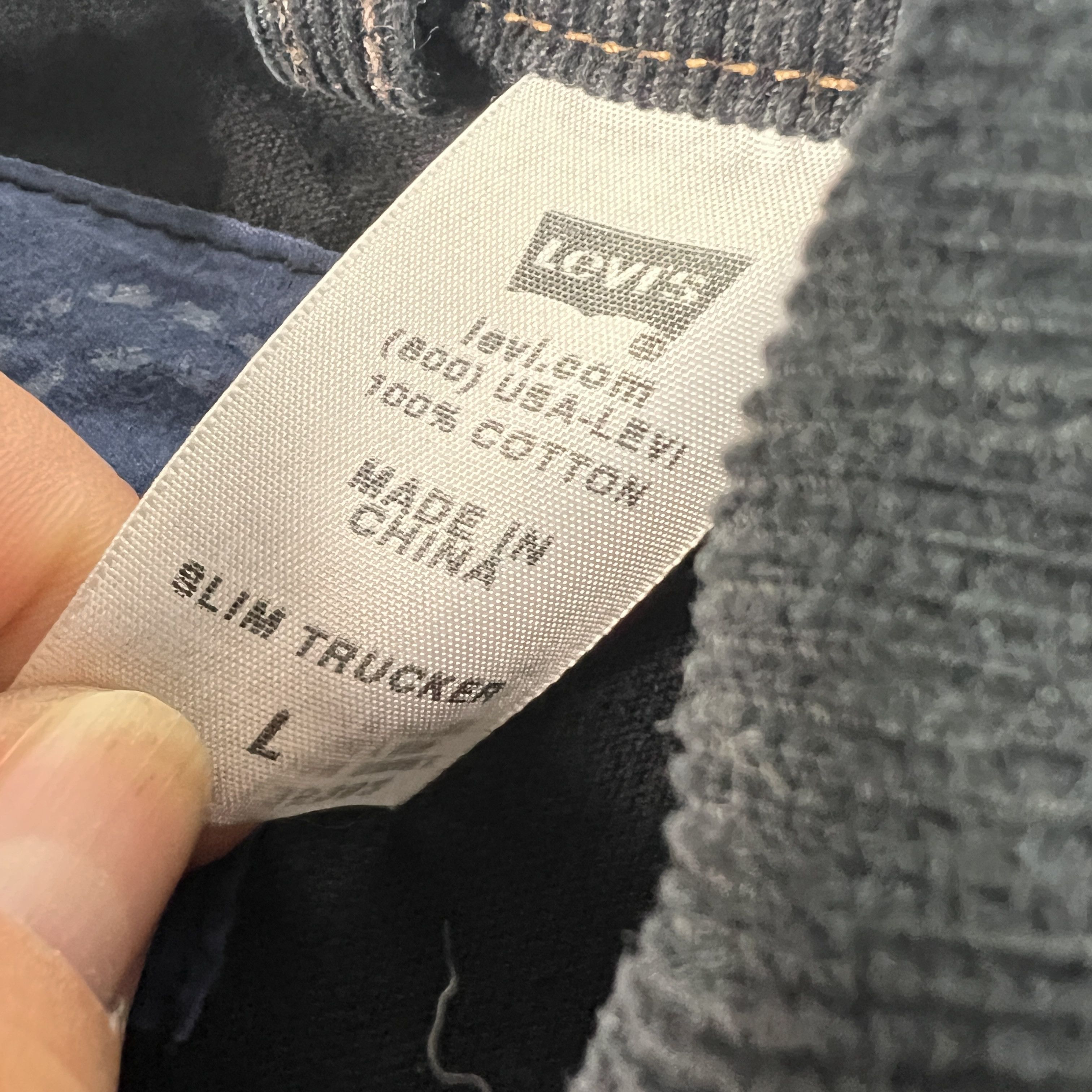 Levi's Y2K Levi's Corduroy Jacket Slim Black Button Up Trucker Size L / US 10 / IT 46 - 9 Thumbnail