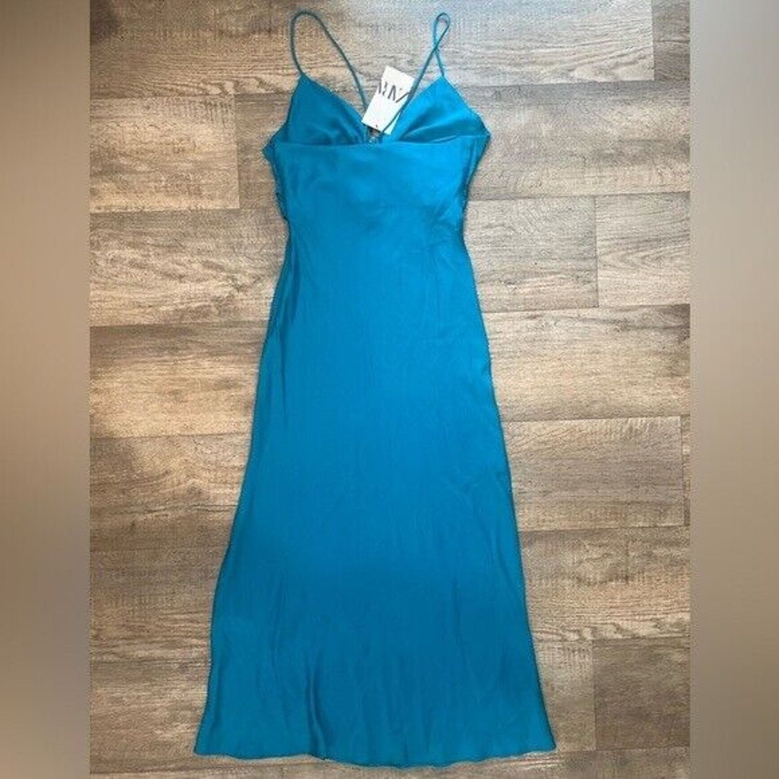 Zara ZARA BLOGGER FAVE!!! Midi Dress with Metal Detail NWT Size M / US 6-8 / IT 42-44 - 25 Thumbnail