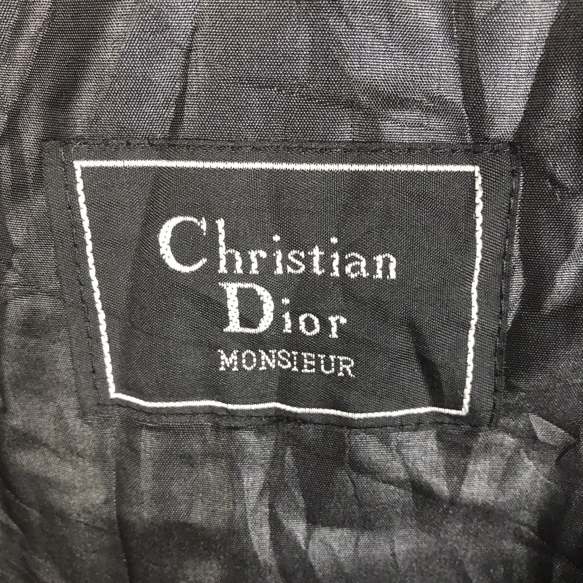 Christian Dior Monsieur 🔥Archive🔥Christian Dior Monsieur Mac Overcoat-38R-Black Size US M / EU 48-50 / 2 - 6 Thumbnail