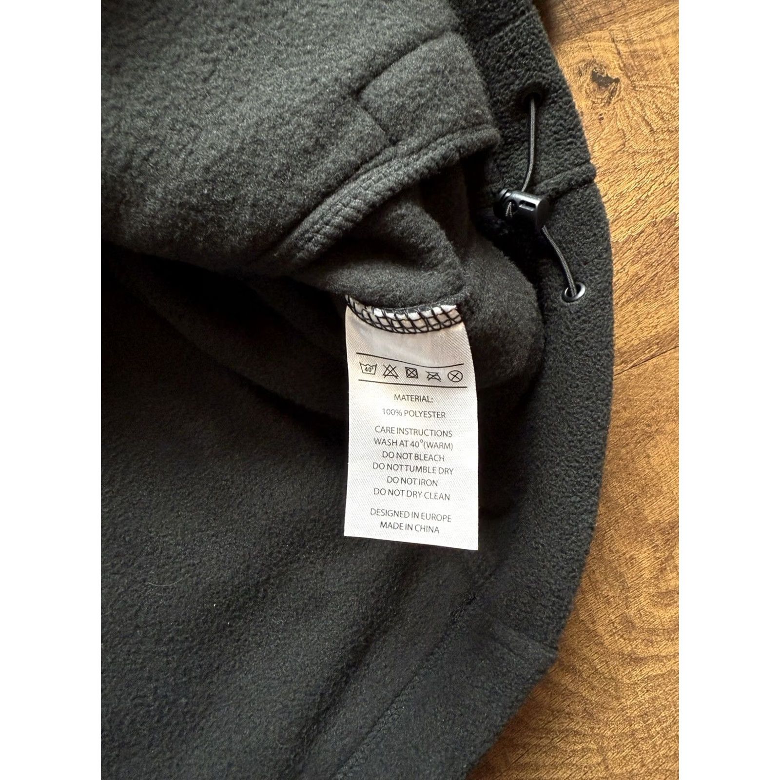 Vintage Baerskin Mens XL Tactical V1 Full Zip Hoodie Black Heavy Weight Fleece Jacket Size US XL / EU 56 / 4 - 7 Thumbnail
