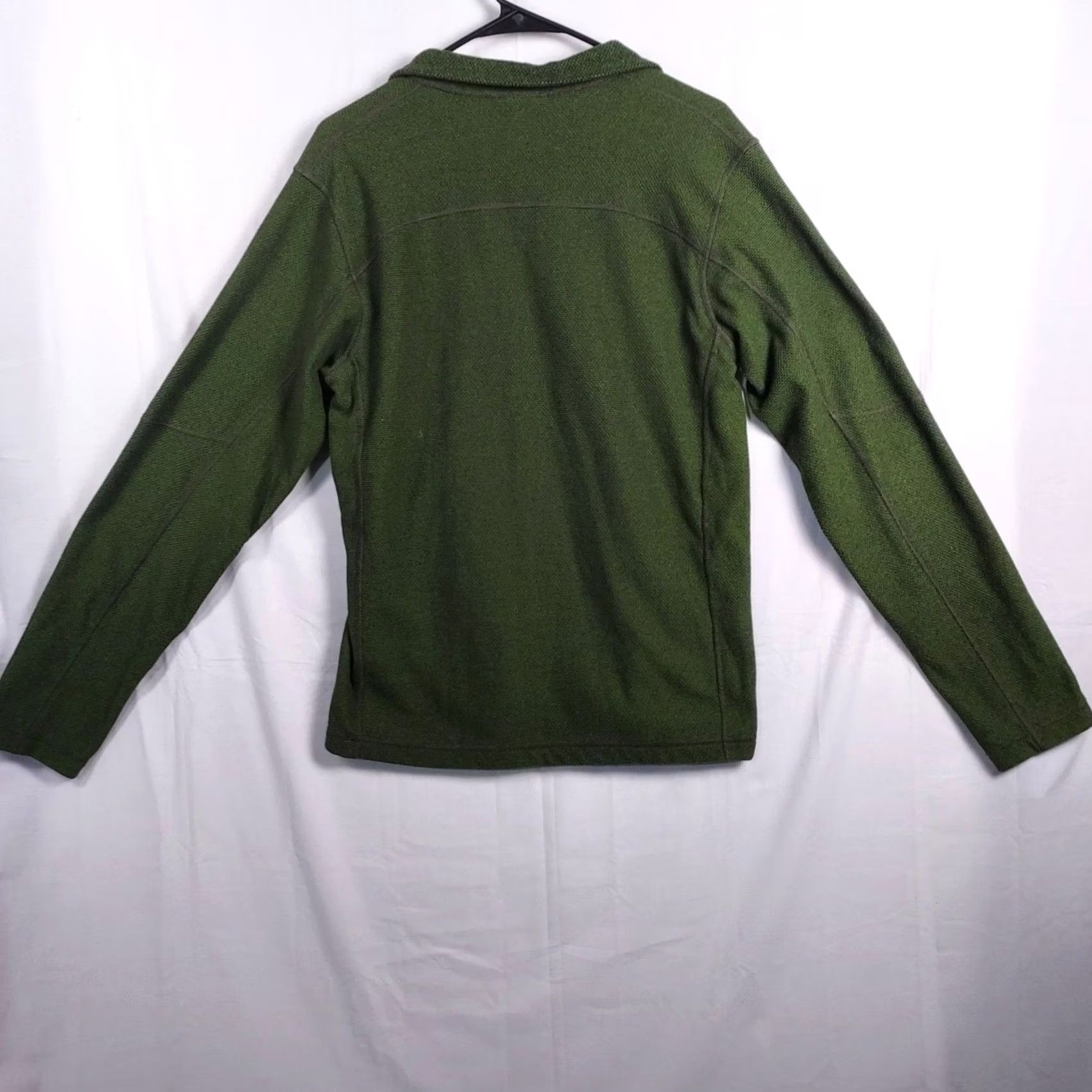 The North Face VINTAGE? No. The North Face Quarter Zip Fleece Mens Small Green Lightweight Pullover Size US S / EU 44-46 / 1 - 2 Thumbnail
