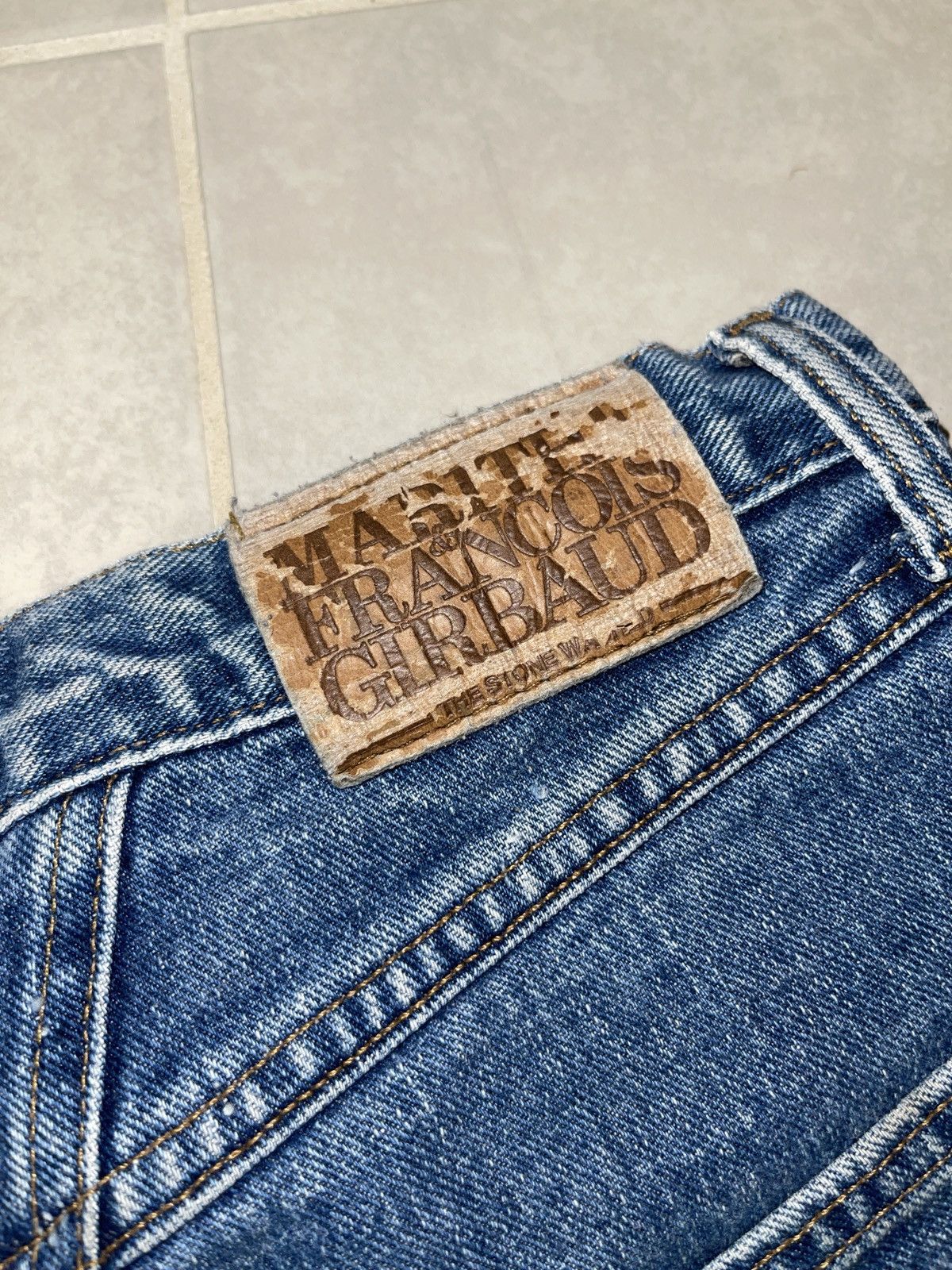 Marithe + Francois Girbaud Vintage Marithe Girbaud Francois Jean Shorts Size US 30 / EU 46 - 4 Thumbnail