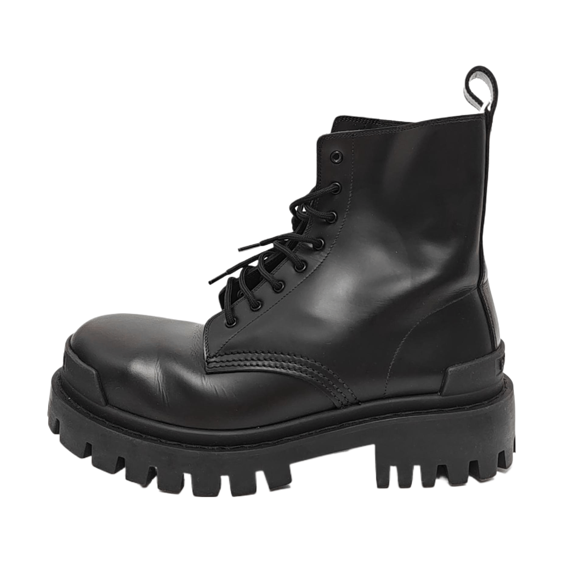 Balenciaga Balenciaga Leather Lug Sole Boots 39 Size US 6 / EU 39 - 1 Thumbnail