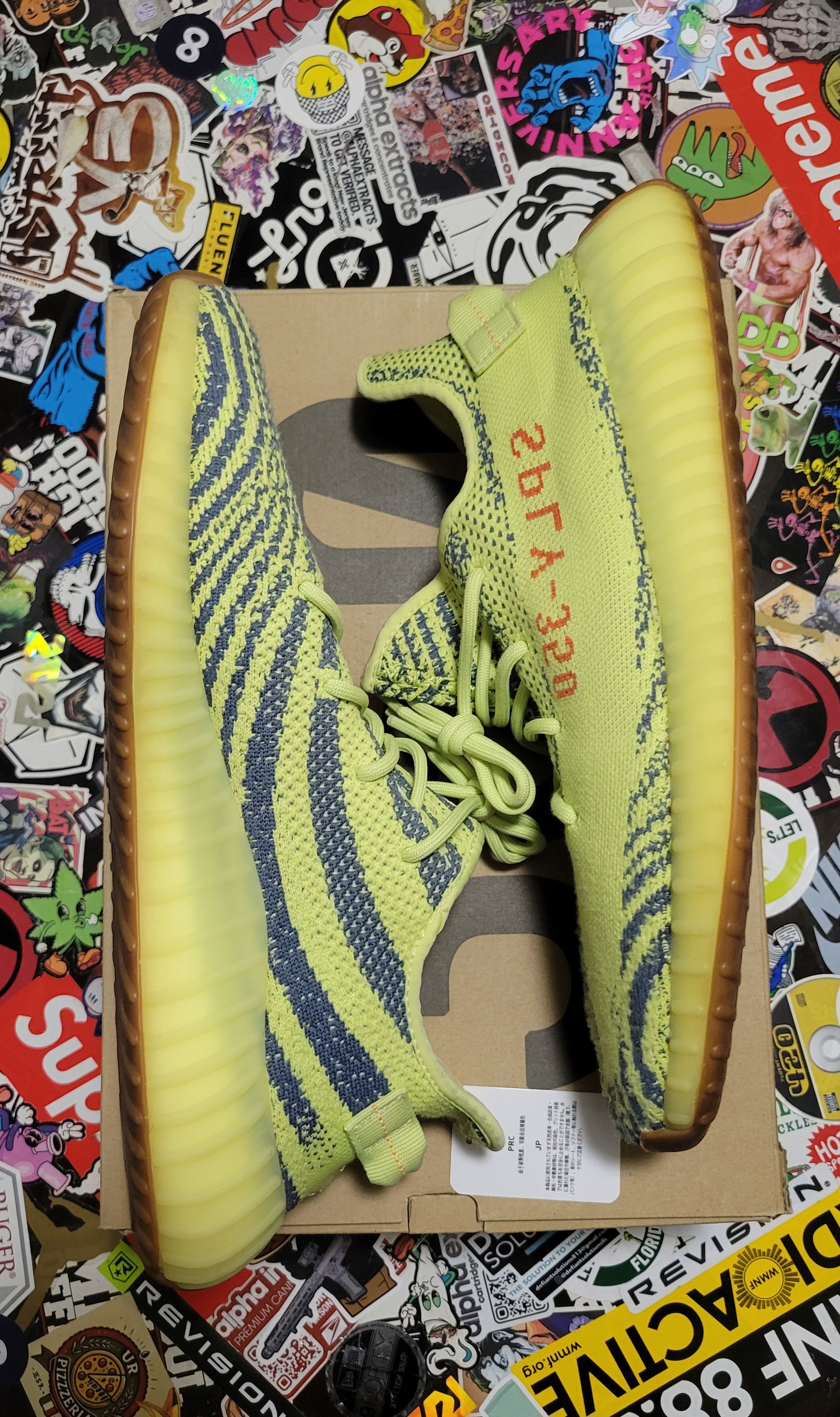 Yeezy Yeezy Boost 350 V2 “Semi Frozen Yellow” – Size 14 Size US 14 / EU 47 - 3 Thumbnail