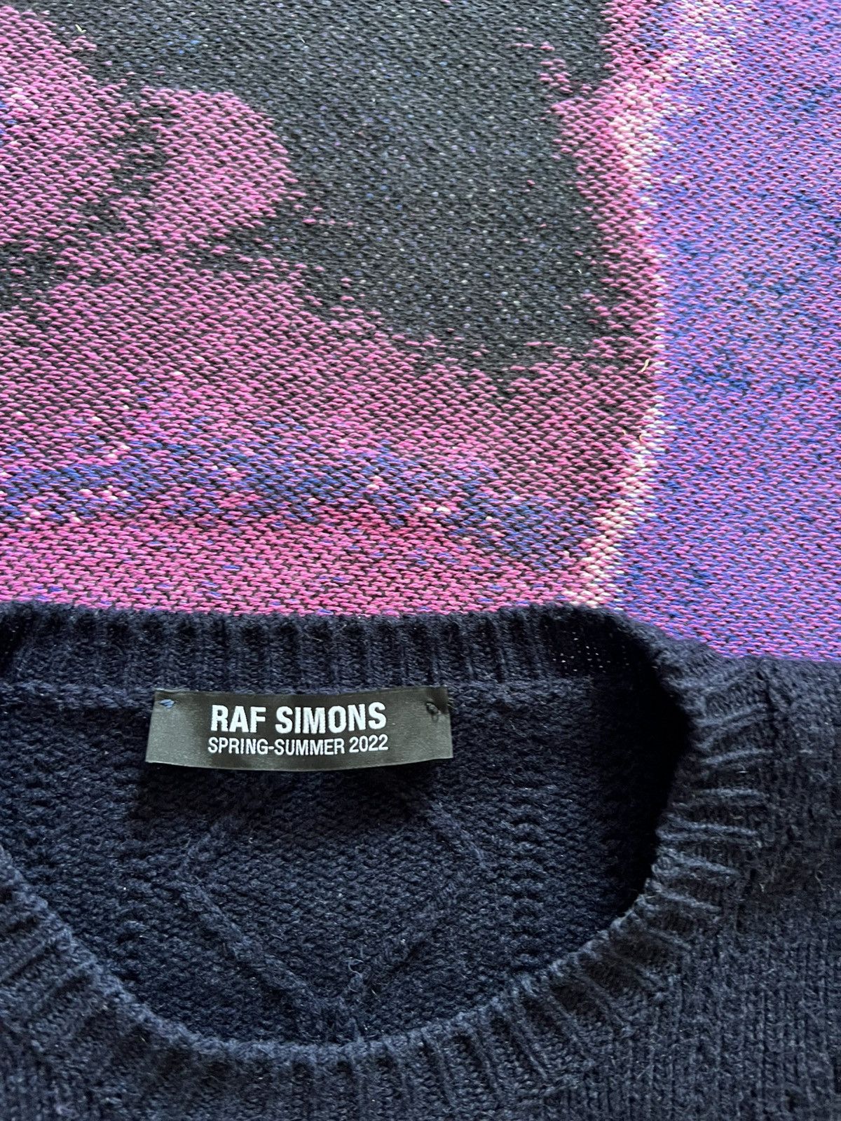 Raf Simons Raf Simons Berlin Print Oversized Knit Size US L / EU 52-54 / 3 - 4 Thumbnail