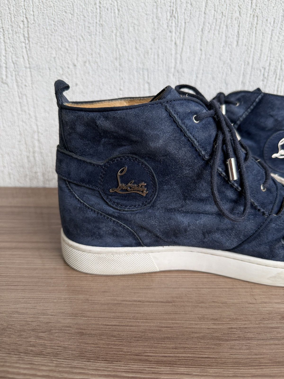 Christian Louboutin Suede nono strap flats sneaker Size US 9 / EU 42 - 14 Thumbnail