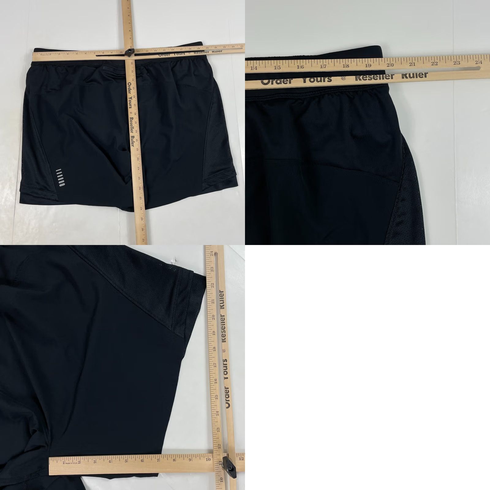 Under Armour Under Armour Shorts Mens 2XL Black SpeedPocket Runner Workout Training Lined Size US 40 / EU 56 - 9 Thumbnail