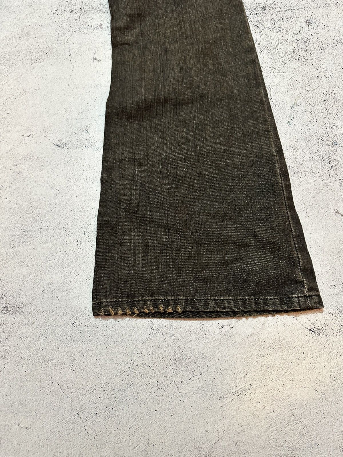 Allsaints × Japanese Brand 90s 🔥🔥 Vintage Allsaints distressed Japanese pants jeans Size 30" / US 8 / IT 44 - 17 Thumbnail