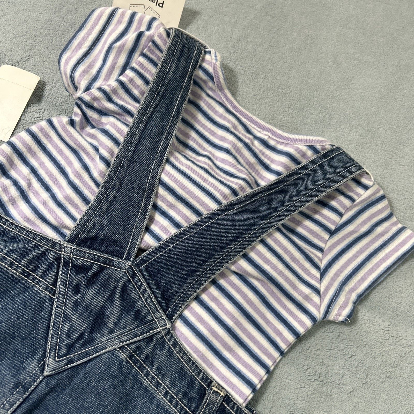 Nickelodeon Nick Jr Blues Clues 2 Piece Overalls Baby Toddler 24M 2T Size S / US 4 / IT 40 - 16 Thumbnail