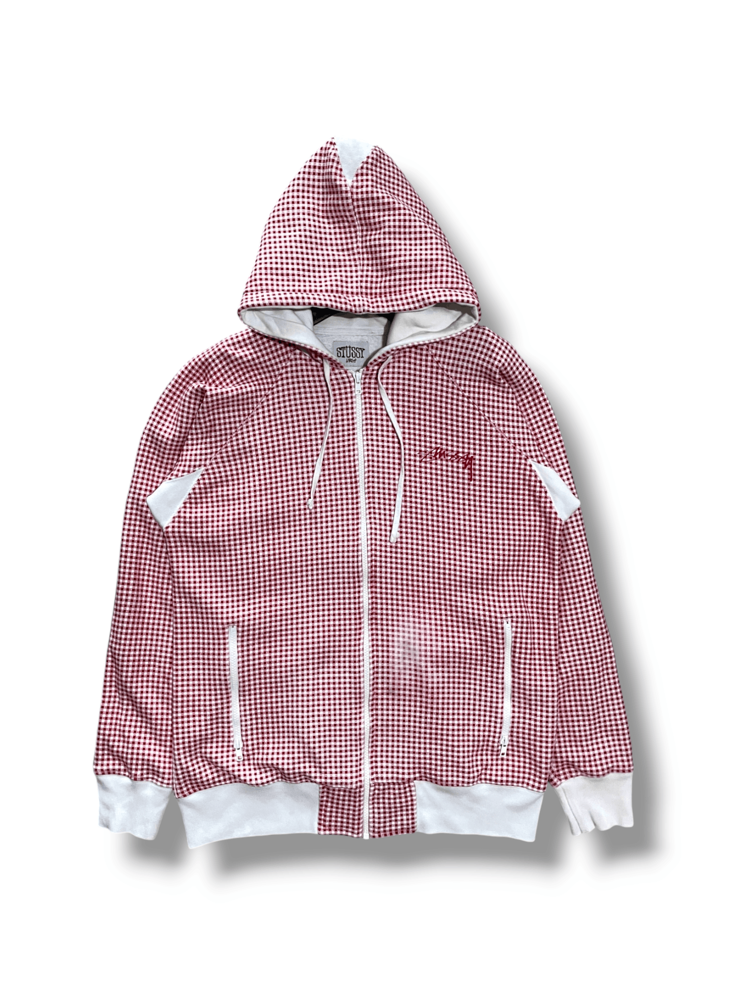 Stussy × Vintage Zip hoodie stussy Size US L / EU 52-54 / 3 - 1 Thumbnail