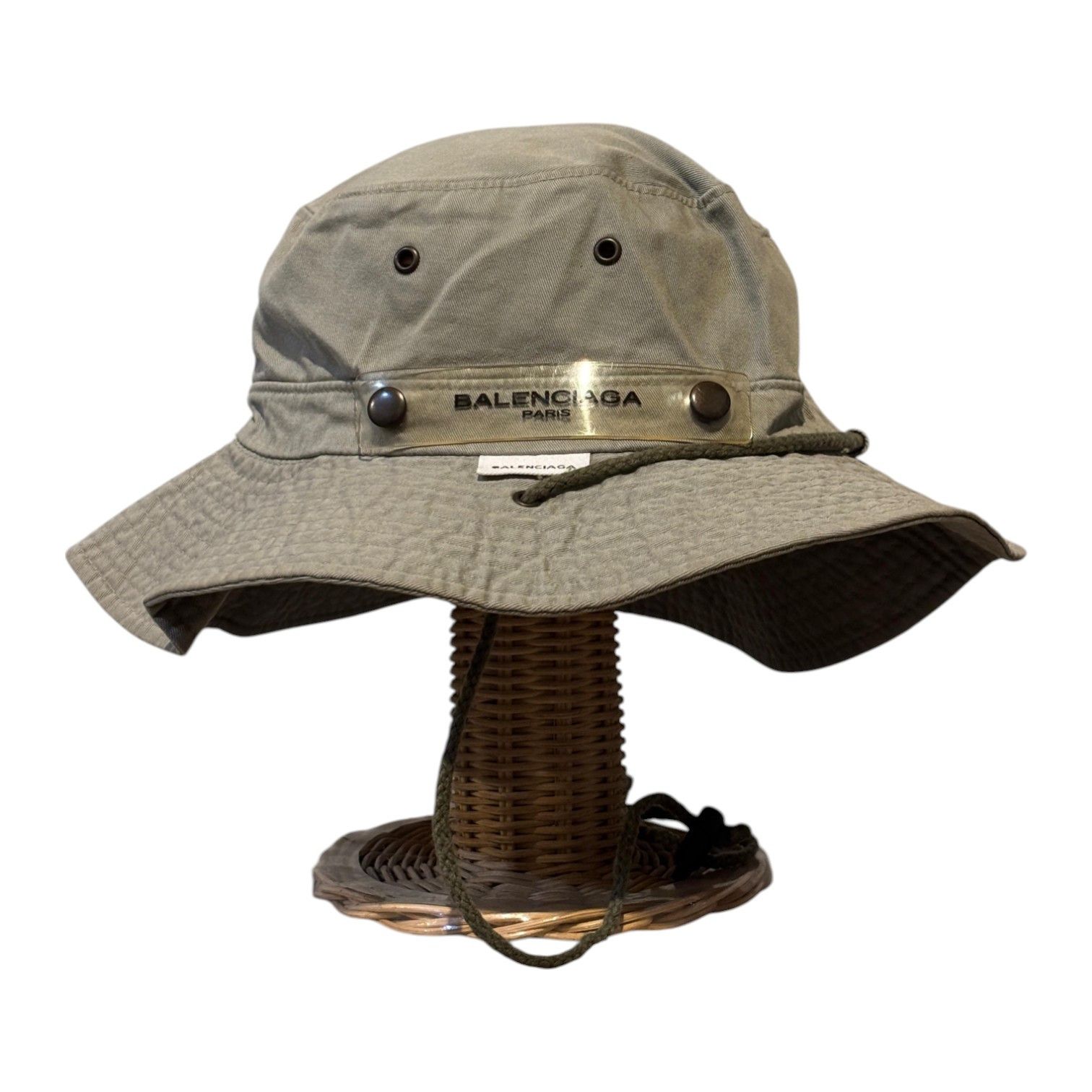 Balenciaga × Vintage Vintage Bucket Hat Balenciaga Size ONE SIZE - 1 Thumbnail