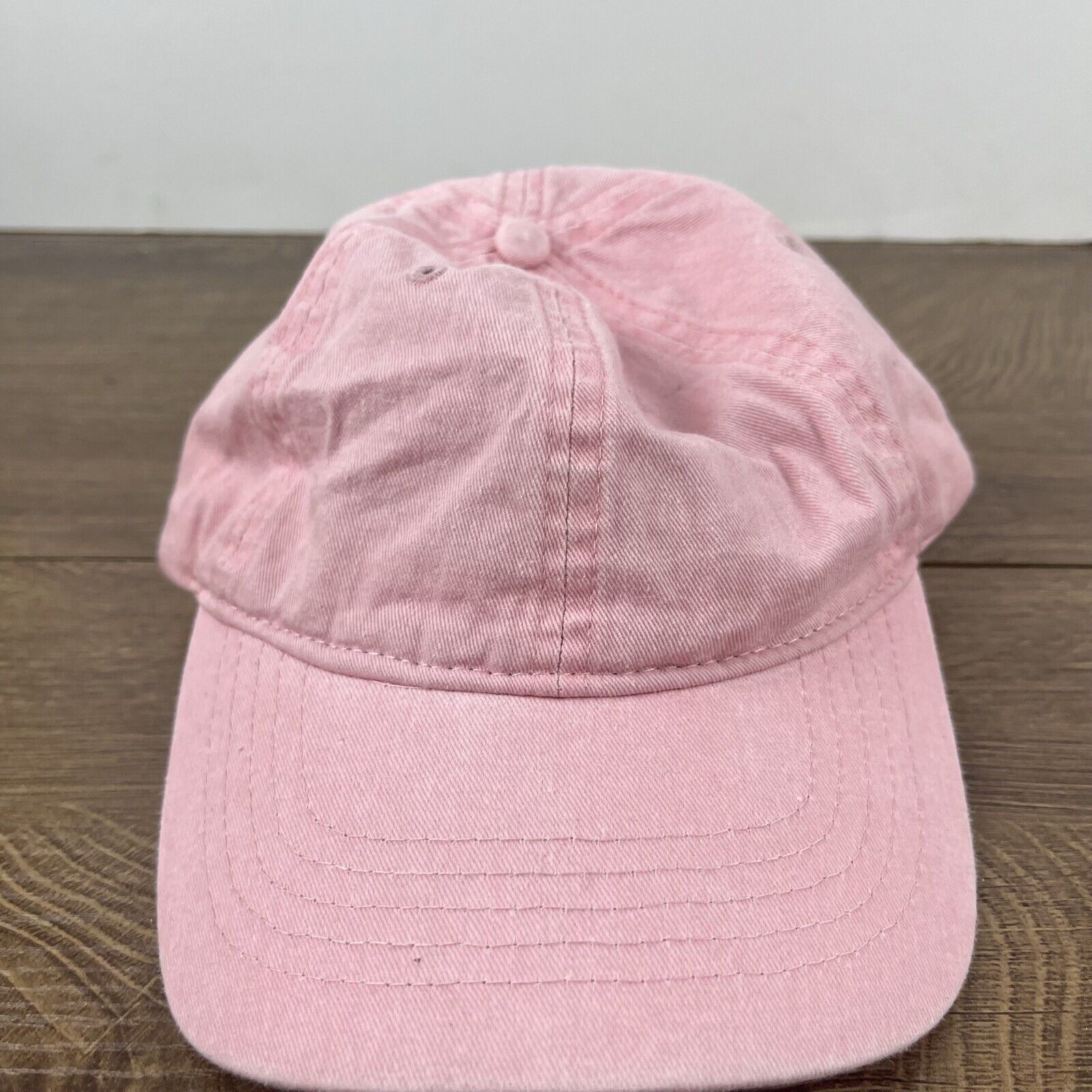 Other Plain Pink Hat Pink Cap Adjustable Pink Adult Size Hat Size ONE SIZE - 5 Thumbnail