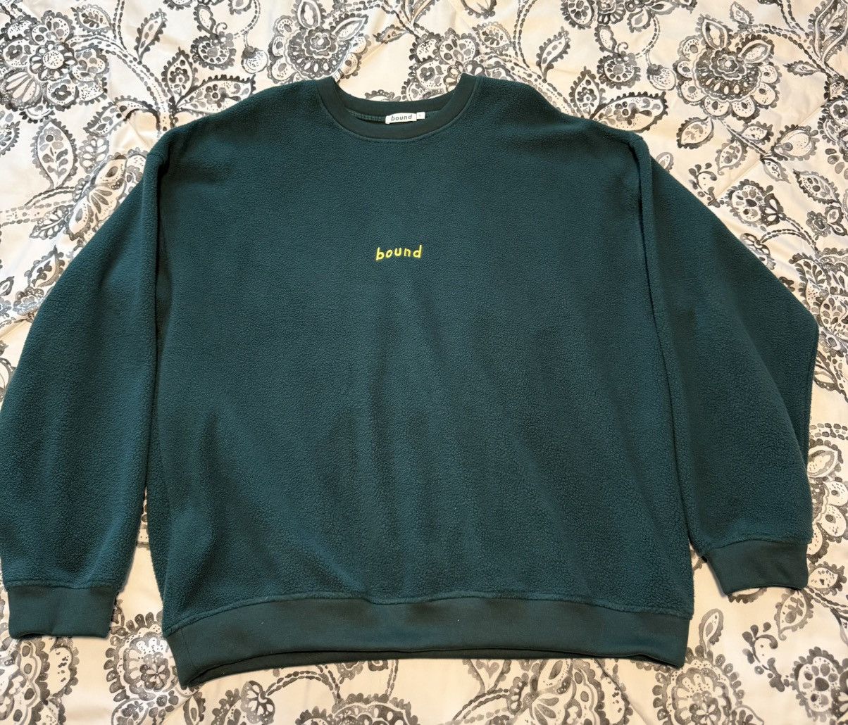 Other Green Reverse Fleece Sweater Size US L / EU 52-54 / 3 - 1 Thumbnail
