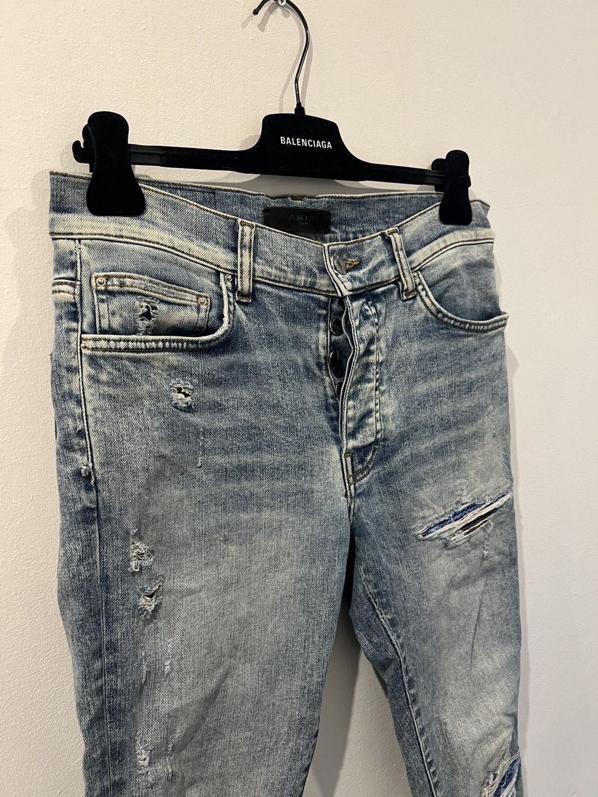 Amiri Amiri MX1 Blue Patches denim Size US 32 / EU 48 - 6 Thumbnail