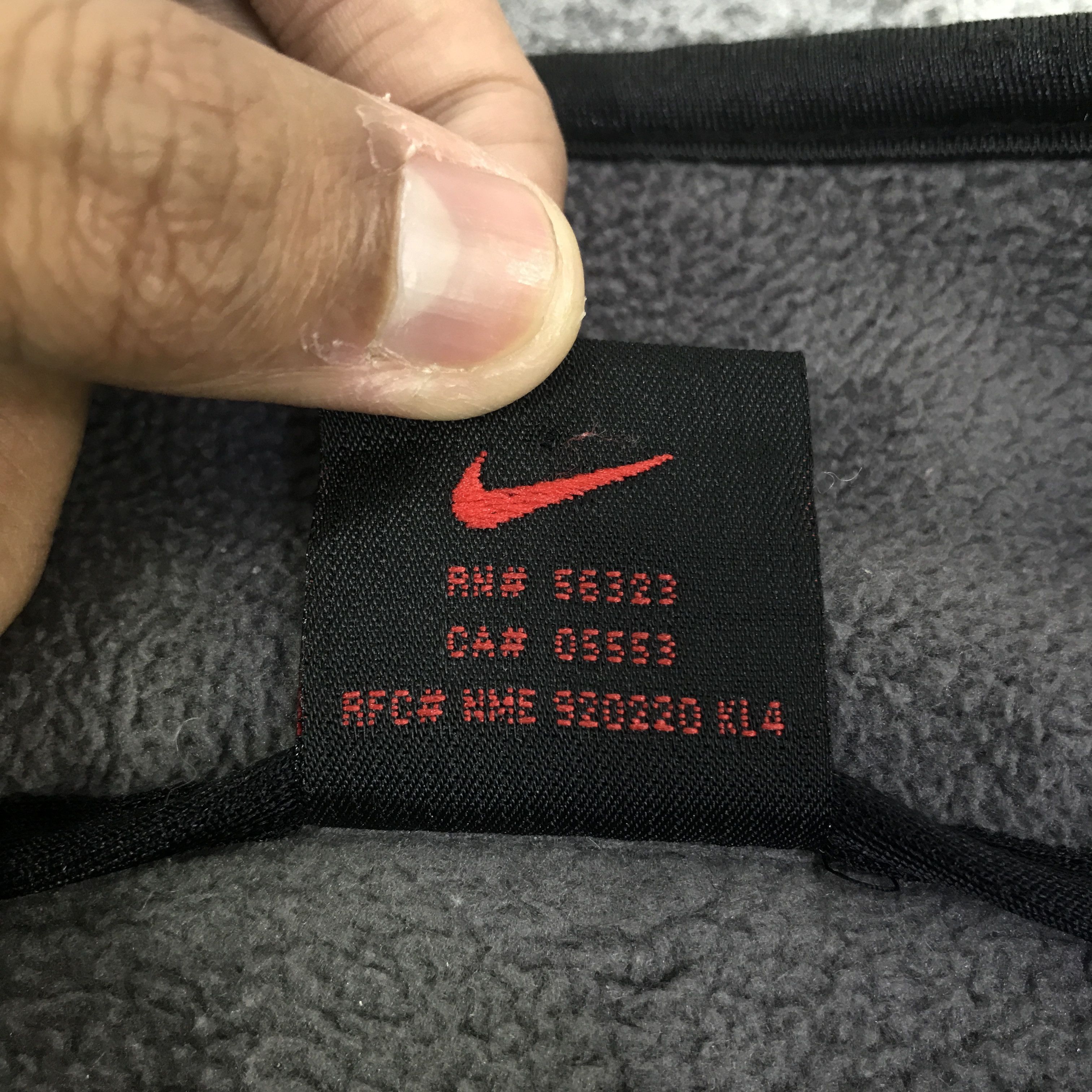 Nike Vintage Nike sports Fleece jacket K99B5 Size US XL / EU 56 / 4 - 12 Thumbnail