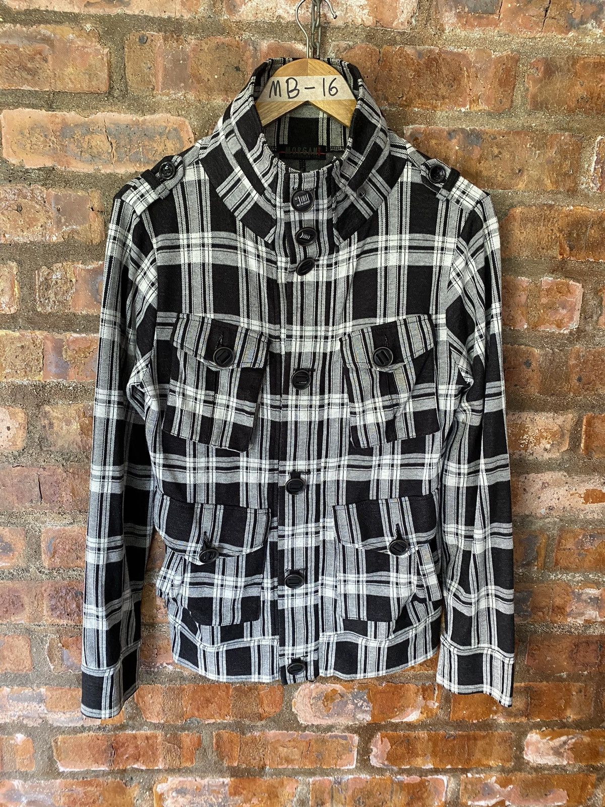 Tornado Mart 2000s Morgan Homme Check sweat Jacket Size US S / EU 44-46 / 1 - 2 Thumbnail