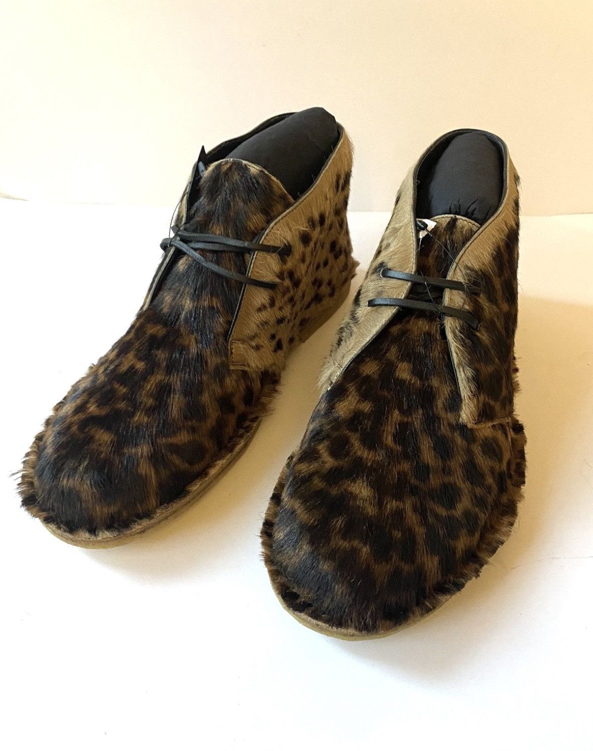 Saint Laurent Paris Saint Laurent Wolf Lynx Pony Hair Boots $1195 Size US 13 / EU 46 - 5 Thumbnail