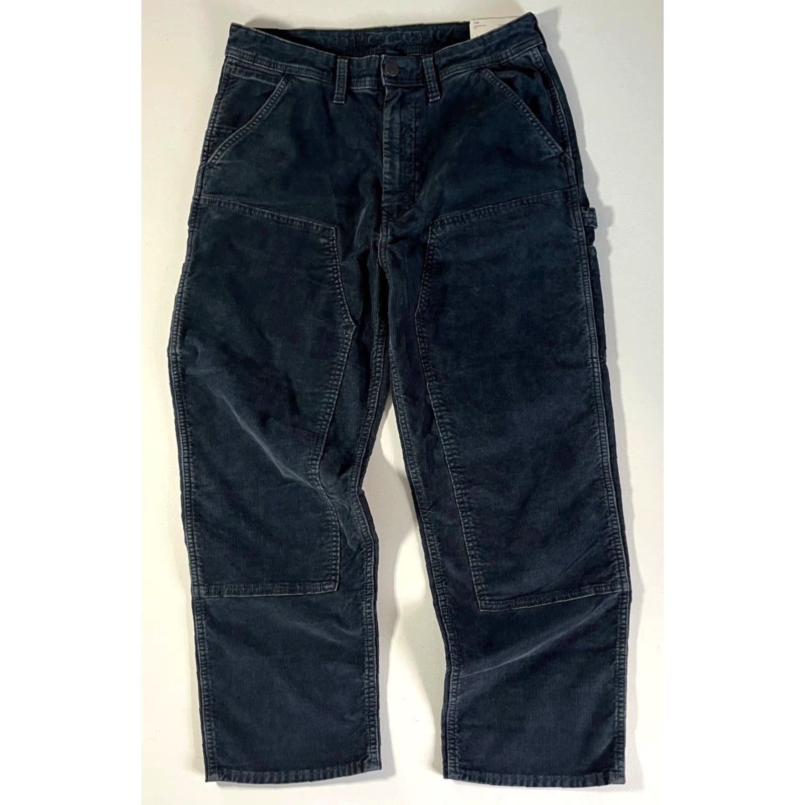 American Eagle Outfitters NWT American Eagle Outfitters Men’s Corduroy Flex Carpenter Pants 30 Blue Straight Leg Relaxed Denim? Size US 30 / EU 46 - 2 Thumbnail