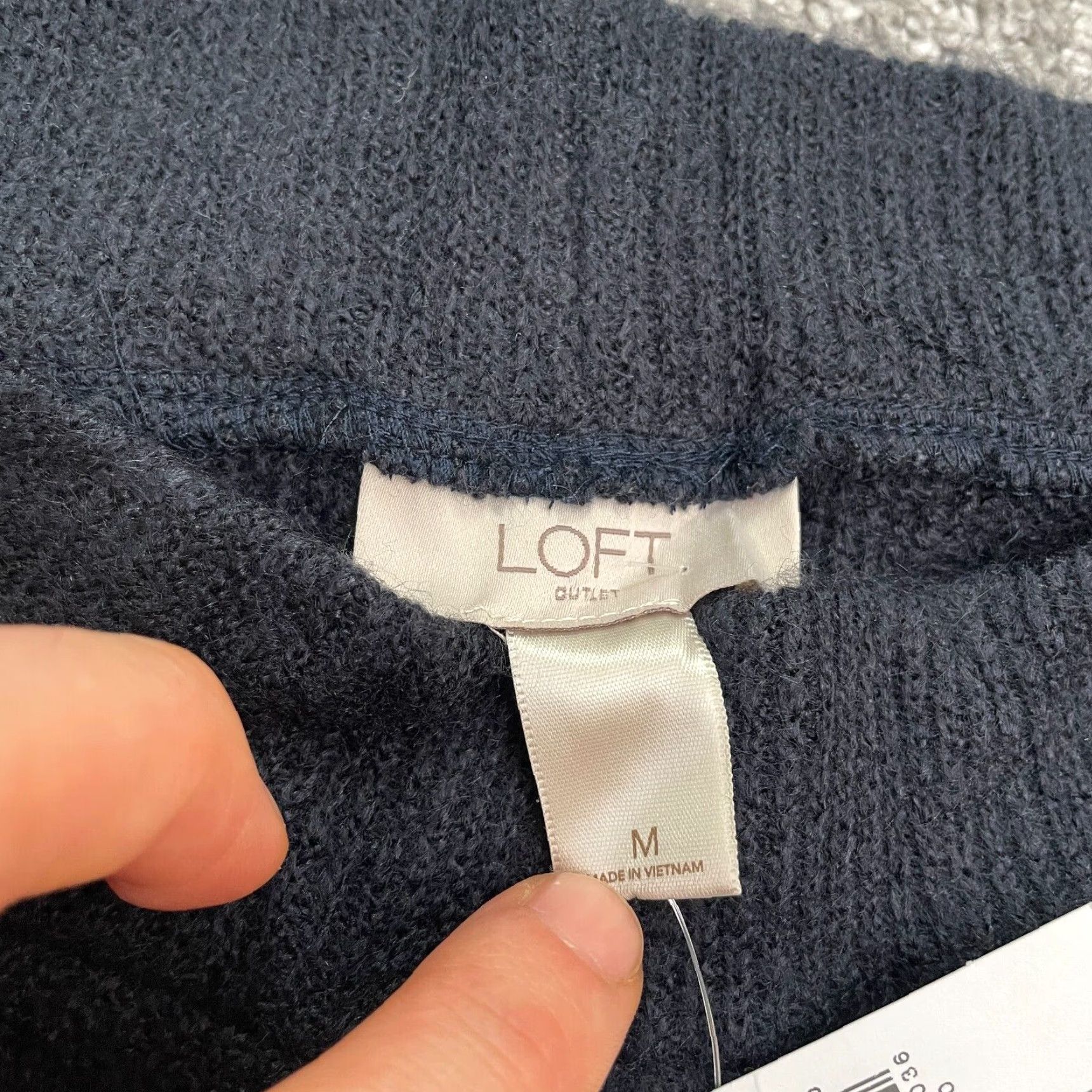 Loft LOFT Pullover Sweater Womens Medium Navy Crew Neck Relaxed Work Classic NWT New Size M / US 6-8 / IT 42-44 - 5 Thumbnail