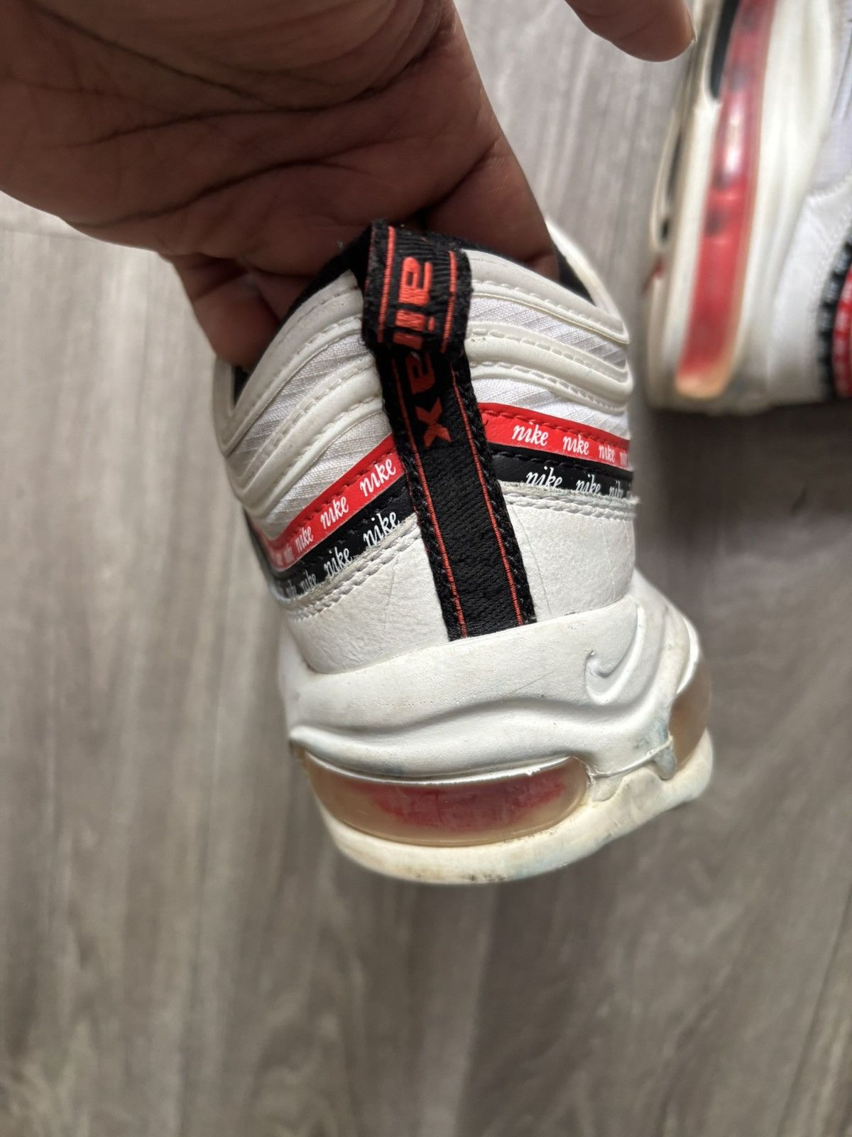 Nike Nike Air Max 97 Script Swoosh Sneakers Size US 10.5 / EU 43-44 - 9 Thumbnail
