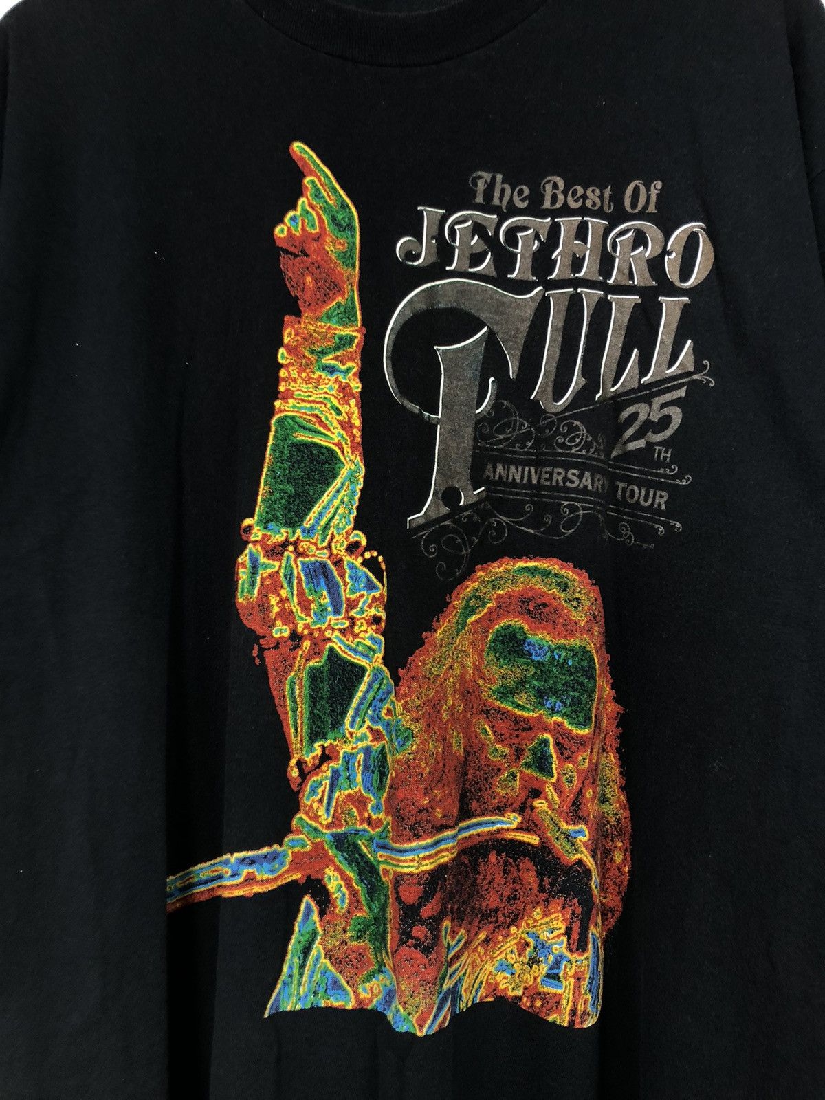 Band Tees × Vintage Vintage 90s The Best Of Jethro Full Tour 25th very rare tee Size US L / EU 52-54 / 3 - 2 Thumbnail
