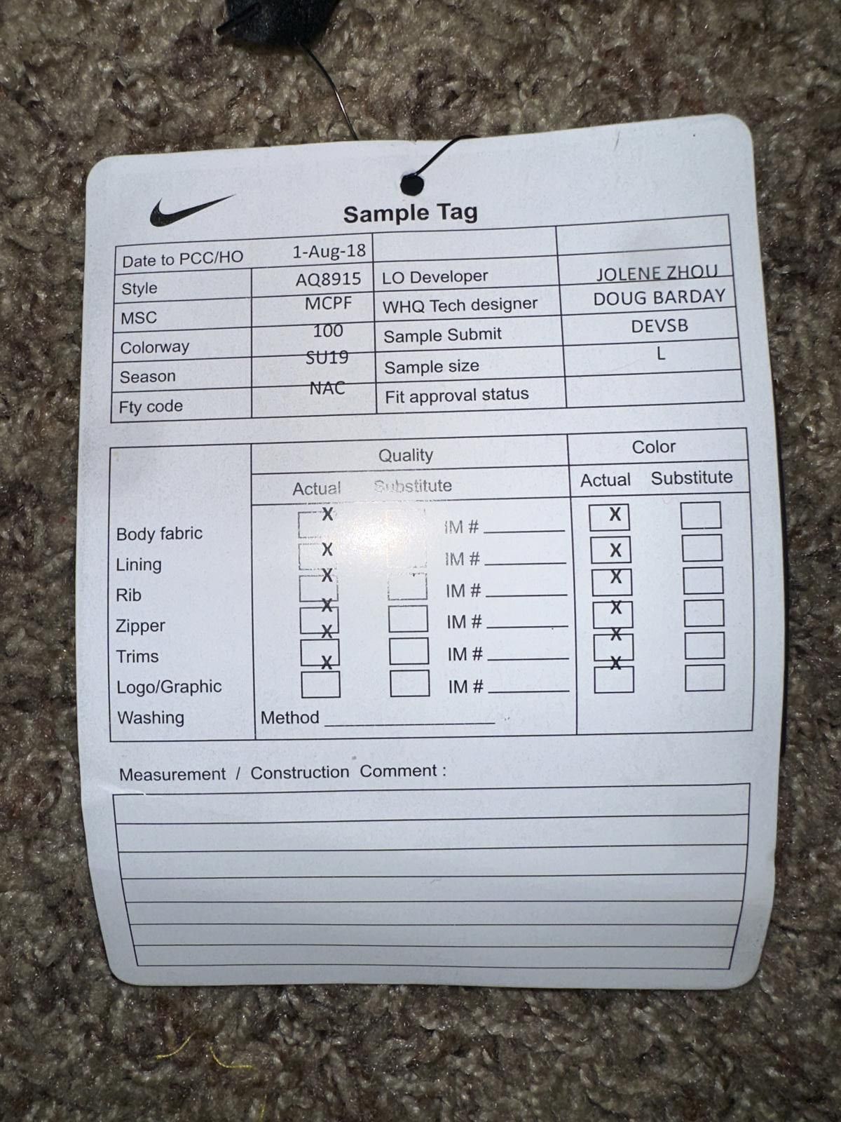 Jordan Brand Jordan Florida Gators Half Zip Pullover White/Blue Jacket Sample Size US L / EU 52-54 / 3 - 9 Thumbnail