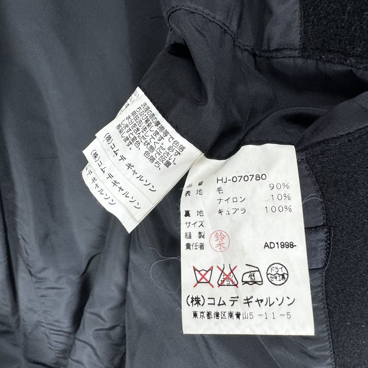 Comme des Garcons Homme 🔥CDGH HOME SS1998 WOOL JACKET Size US M / EU 48-50 / 2 - 8 Thumbnail