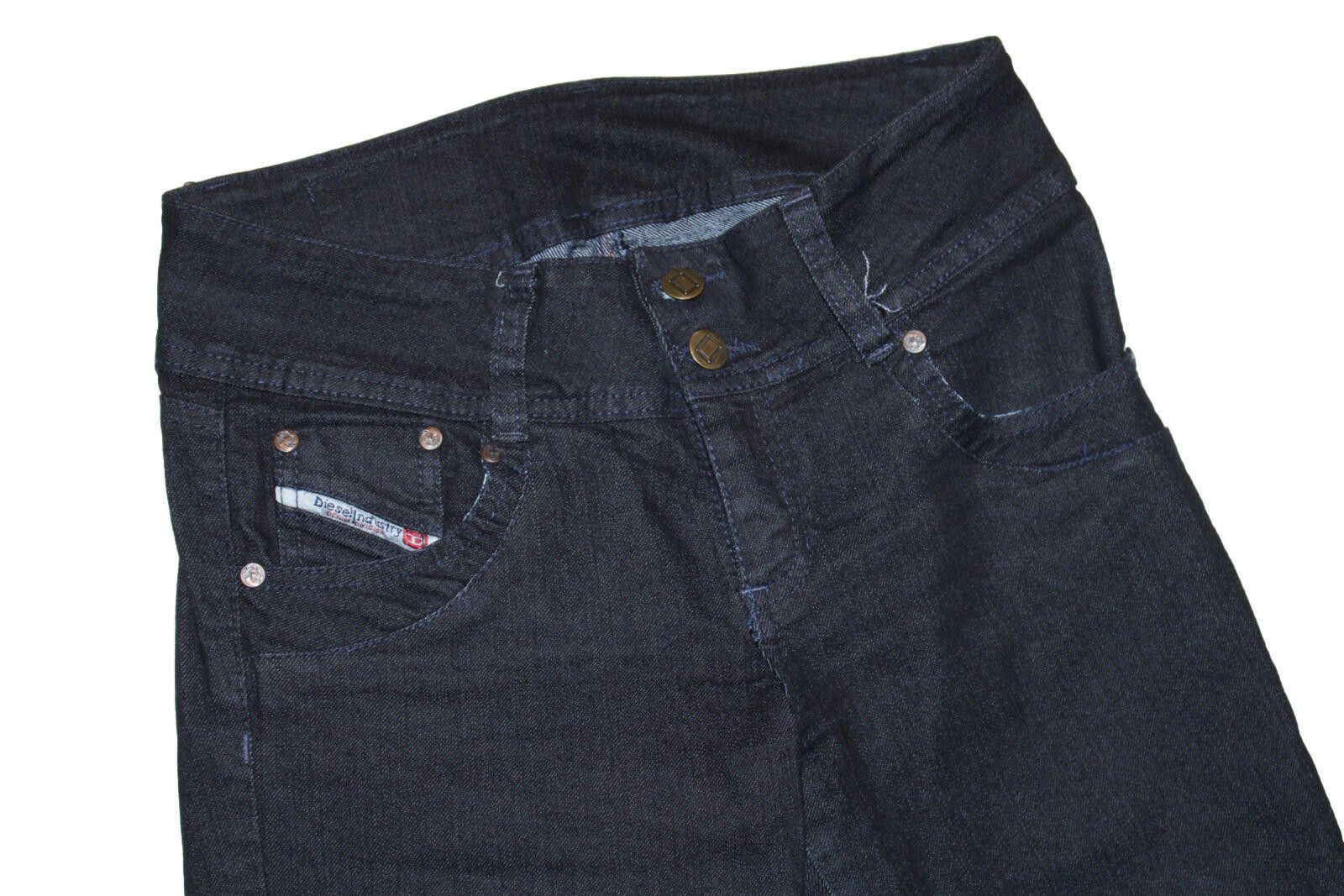 Diesel Diesel Womens Denim Dark Wash Straight Leg Jeans Size 10 Size 32" / US 10 / IT 46 - 3 Thumbnail