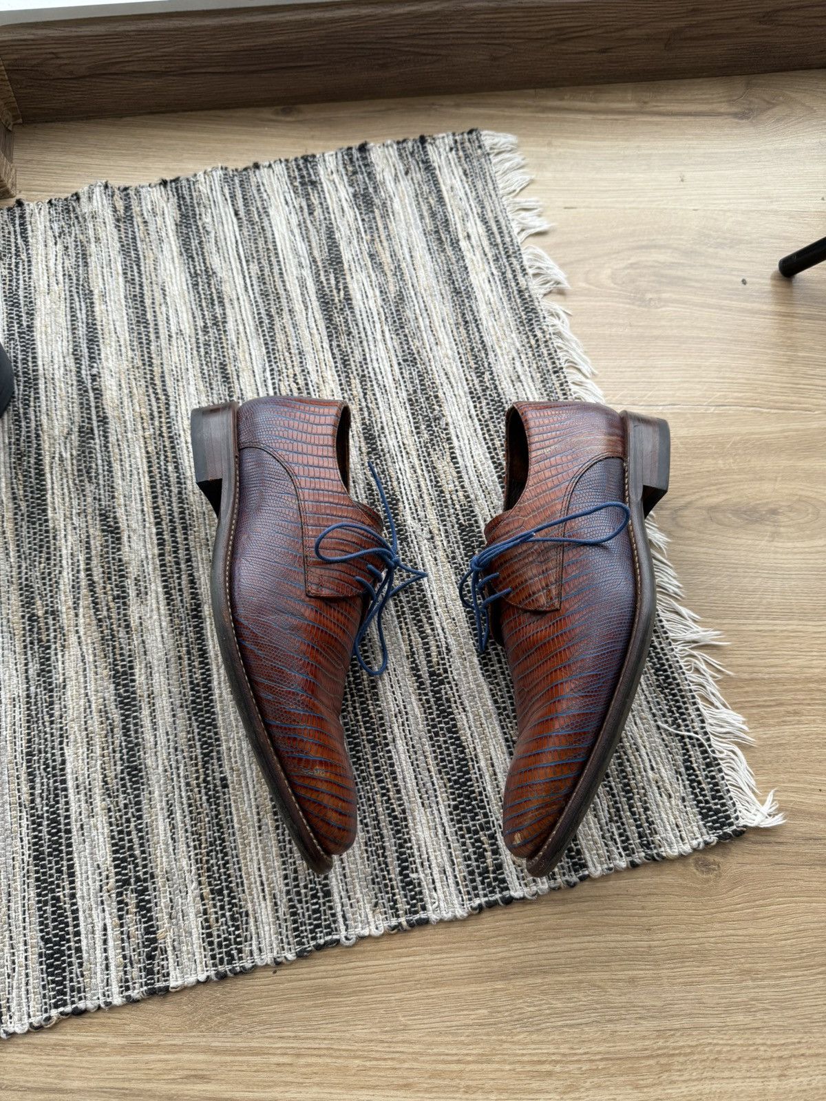 Floris van Bommel FLORIS VAN BOMMEL LEATHER SHOES LACE UPS MEN’S RARE LOFERS Size US 9 / EU 42 - 2 Thumbnail