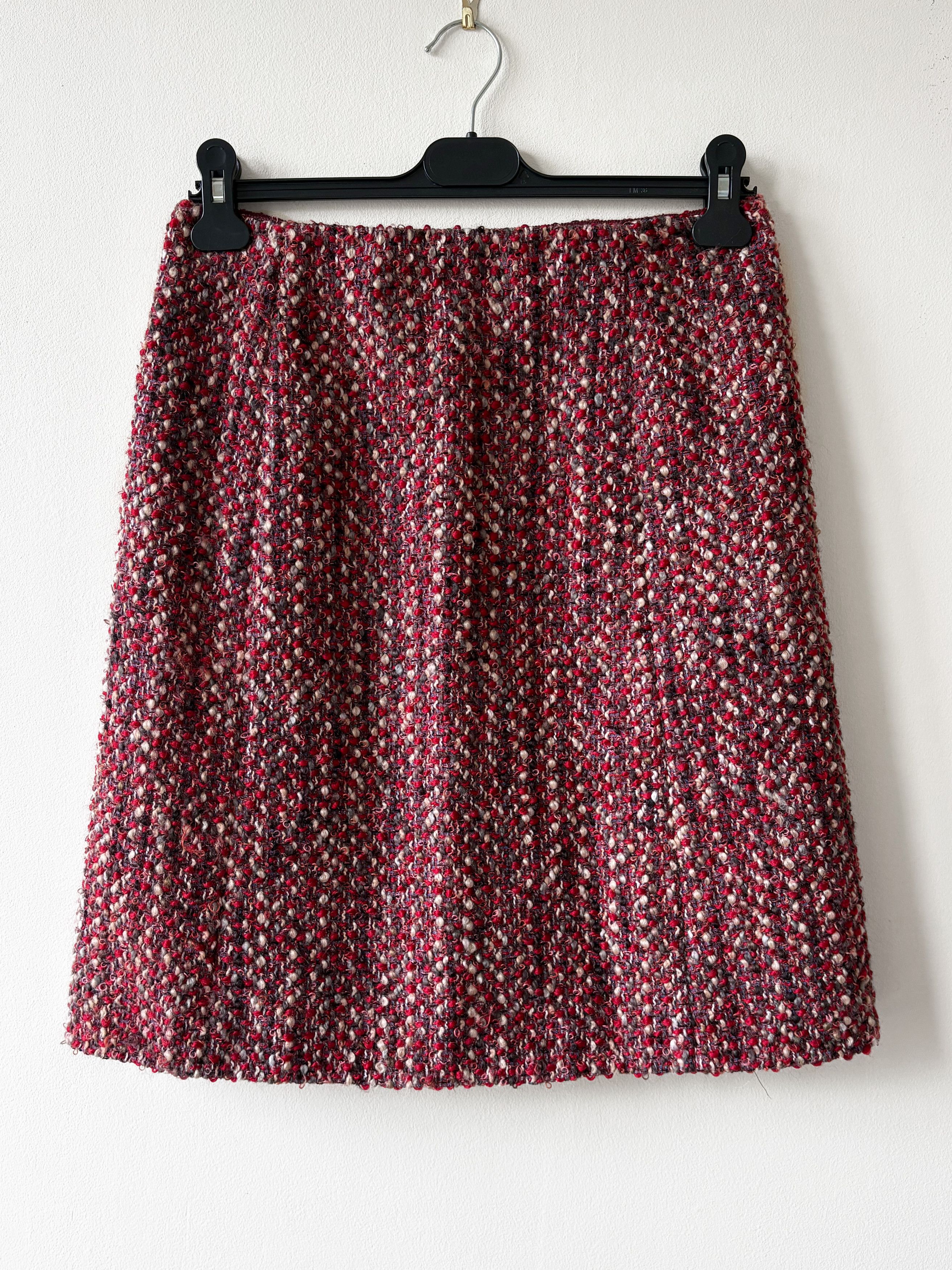 Prada Prada boucle tweed skirt Size 28" / US 6 / IT 42 - 1 Thumbnail