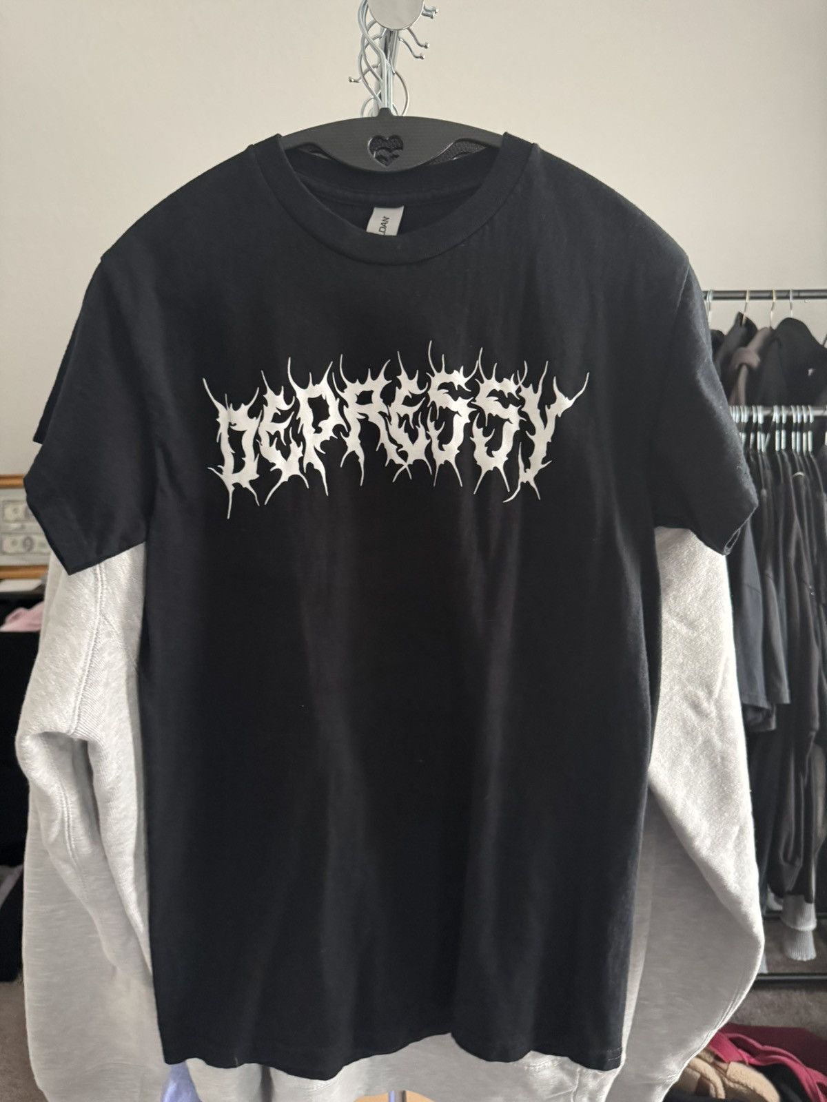 Cult Of Individuality a good cult depressy tee metal font cutie patootie recovery Size S / US 4 / IT 40 - 3 Thumbnail