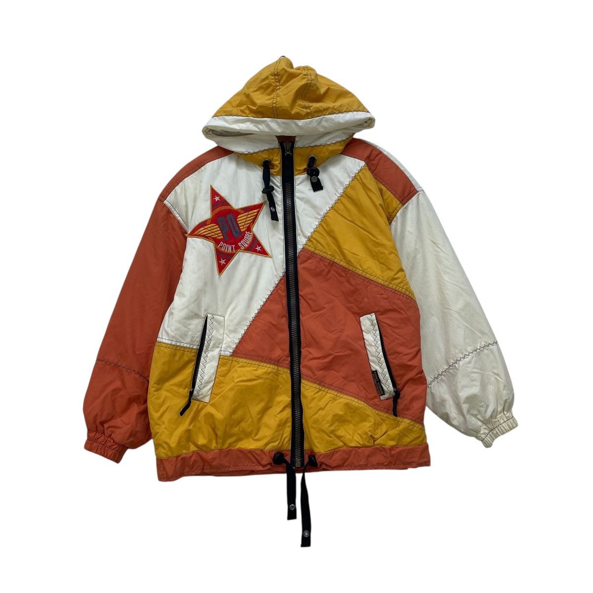 Japanese Brand 💥Japanese Brand Point Square Colour block Padded Parka Size US M / EU 48-50 / 2 - 1 Thumbnail
