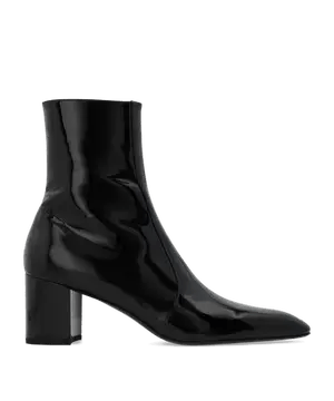 Saint Laurent Paris o1la1rc1a0126 756091 XIV Boots in Patent Leather in Black Size US 8 / EU 41 - 1 Thumbnail