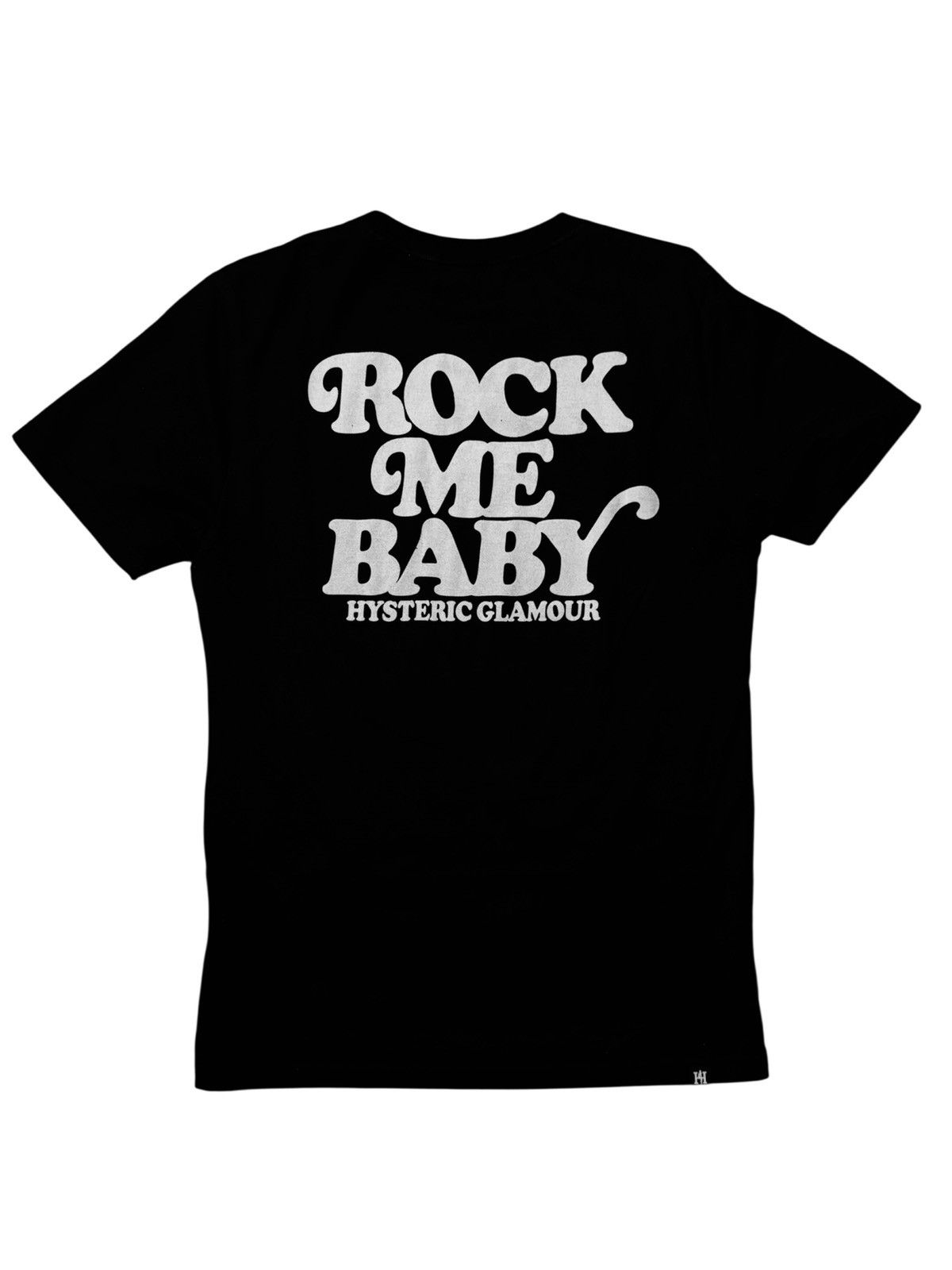 【極美品】 HYSTERIC GLAMOUR ROCK ME BABY Tシャツ Hysteric Glamour “Rock Me Baby” T-Shirt