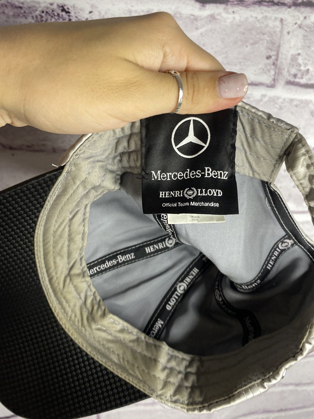 Mercedes-Benz Men's vintage Petronas Mercedes Benz F1 Henri Lloyd cap Size ONE SIZE - 5 Thumbnail