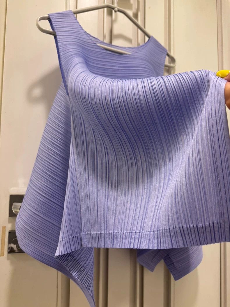 Issey Miyake Issey Miyake size:3 Pinkish-purple spring top Size XS / US 0-2 / IT 36-38 - 4 Thumbnail