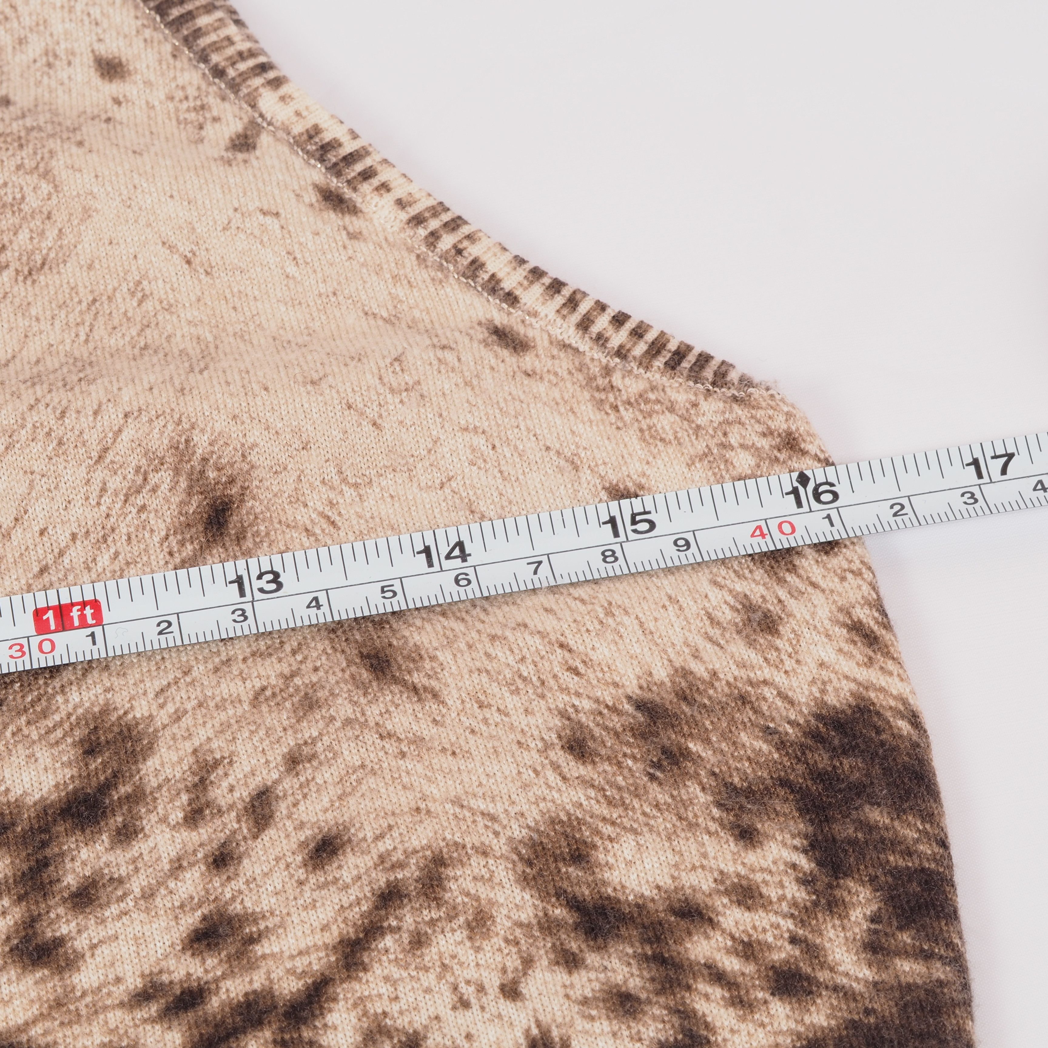 Roberto Cavalli Roberto Cavalli Vintage Knit Turtleneck Top Animal Print Size M / US 6-8 / IT 42-44 - 8 Thumbnail