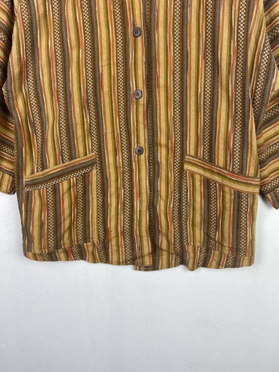 Japanese Brand vintage japanese brands navajo style blouse nice design Size L / US 10 / IT 46 - 3 Thumbnail