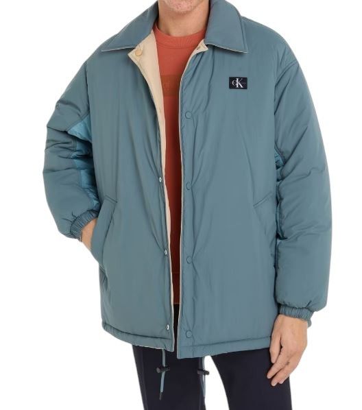 Calvin Klein REVERSIBLE SKATER S Unisex Oversized Loose Fit Jacket 86397 Size US S / EU 44-46 / 1 - 2 Thumbnail