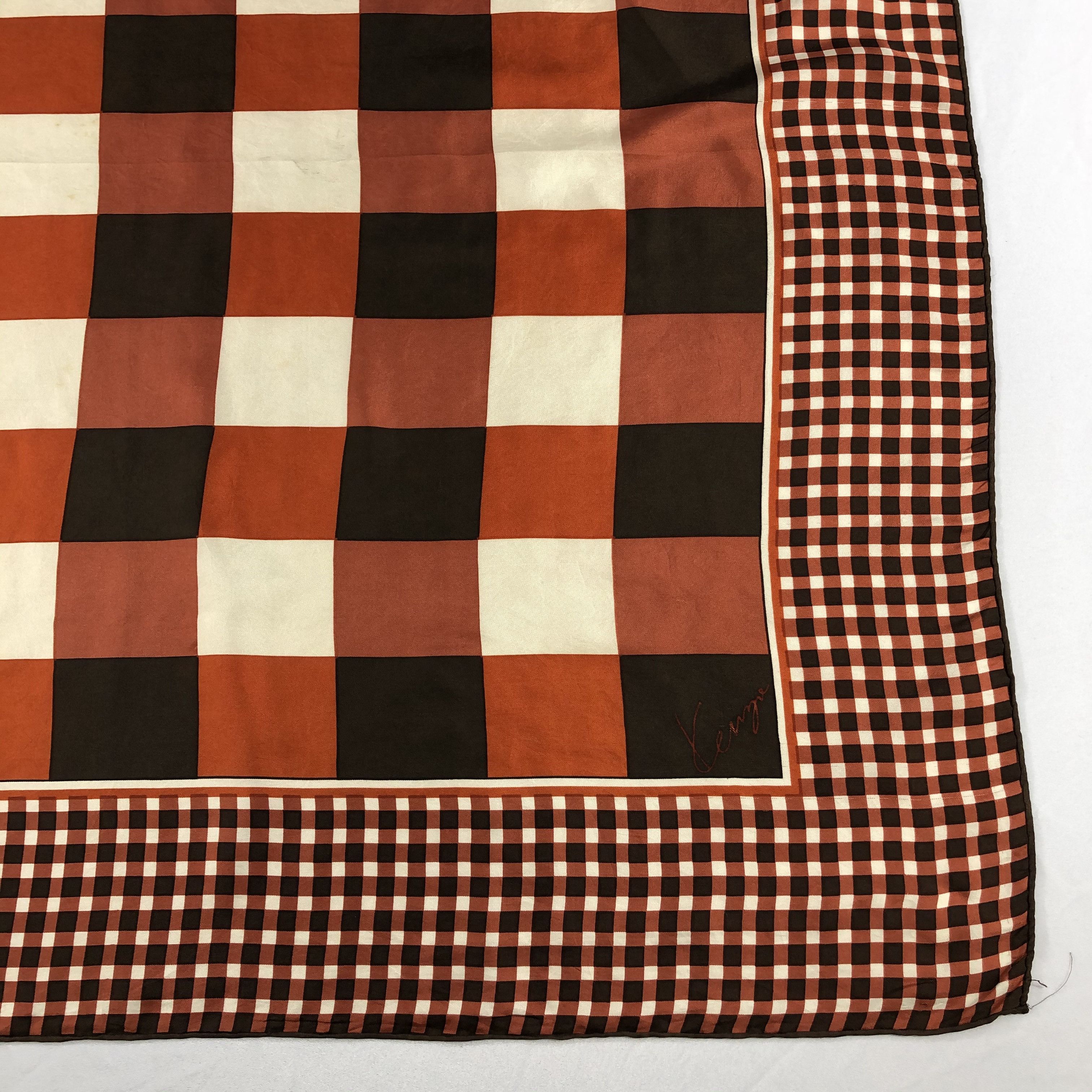 Vintage Vintage Kenzo Silk Scarf Size ONE SIZE - 5 Thumbnail