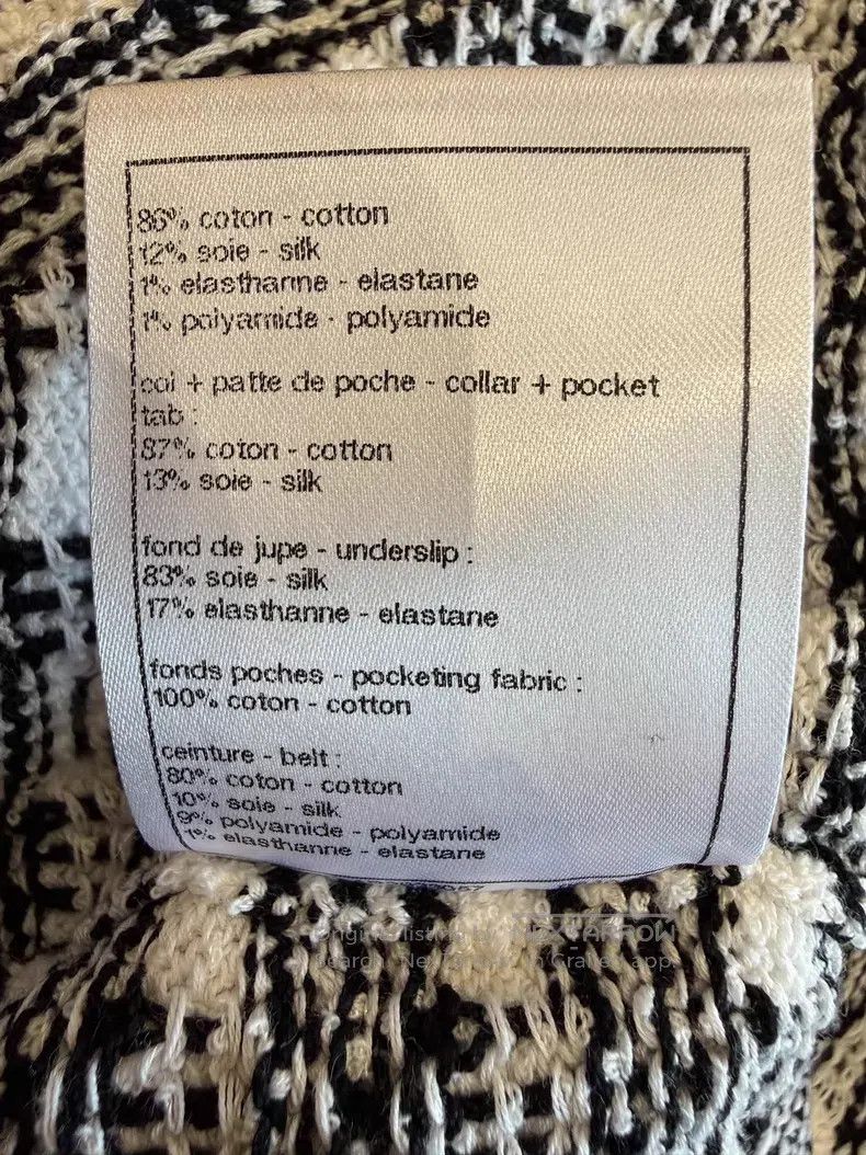 Chanel Chanel Black and white color-block knitted dress Size XS / US 0-2 / IT 36-38 - 7 Thumbnail