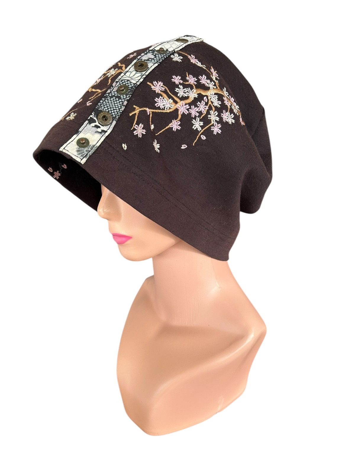 Japanese Brand × Kapital × Vintage Sunfaded Karakuri Tamashii inspired Big Beanie Hats Size ONE SIZE - 5 Thumbnail